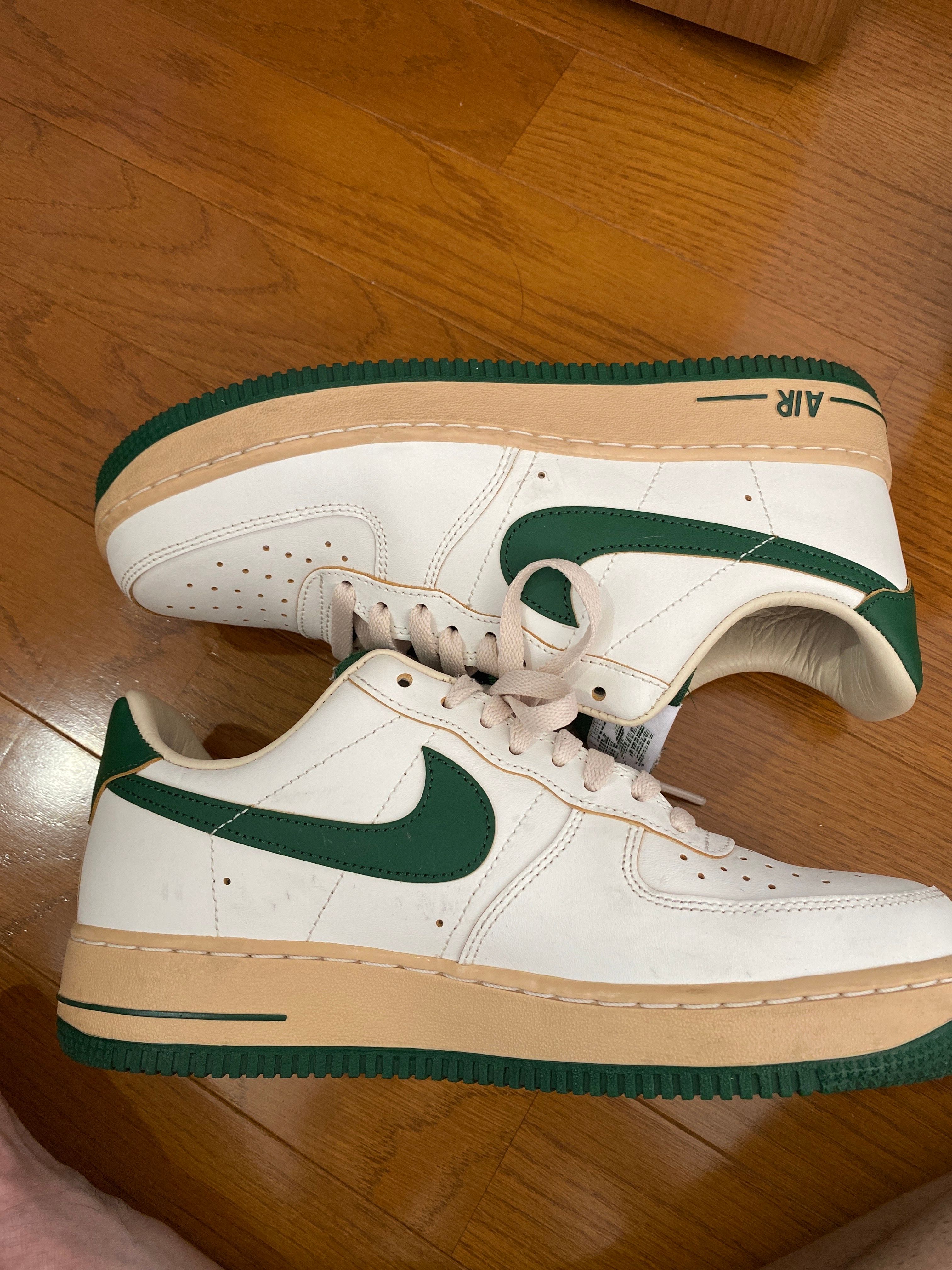 Nike Women's Air Force 1 Low "Green and Muslin"