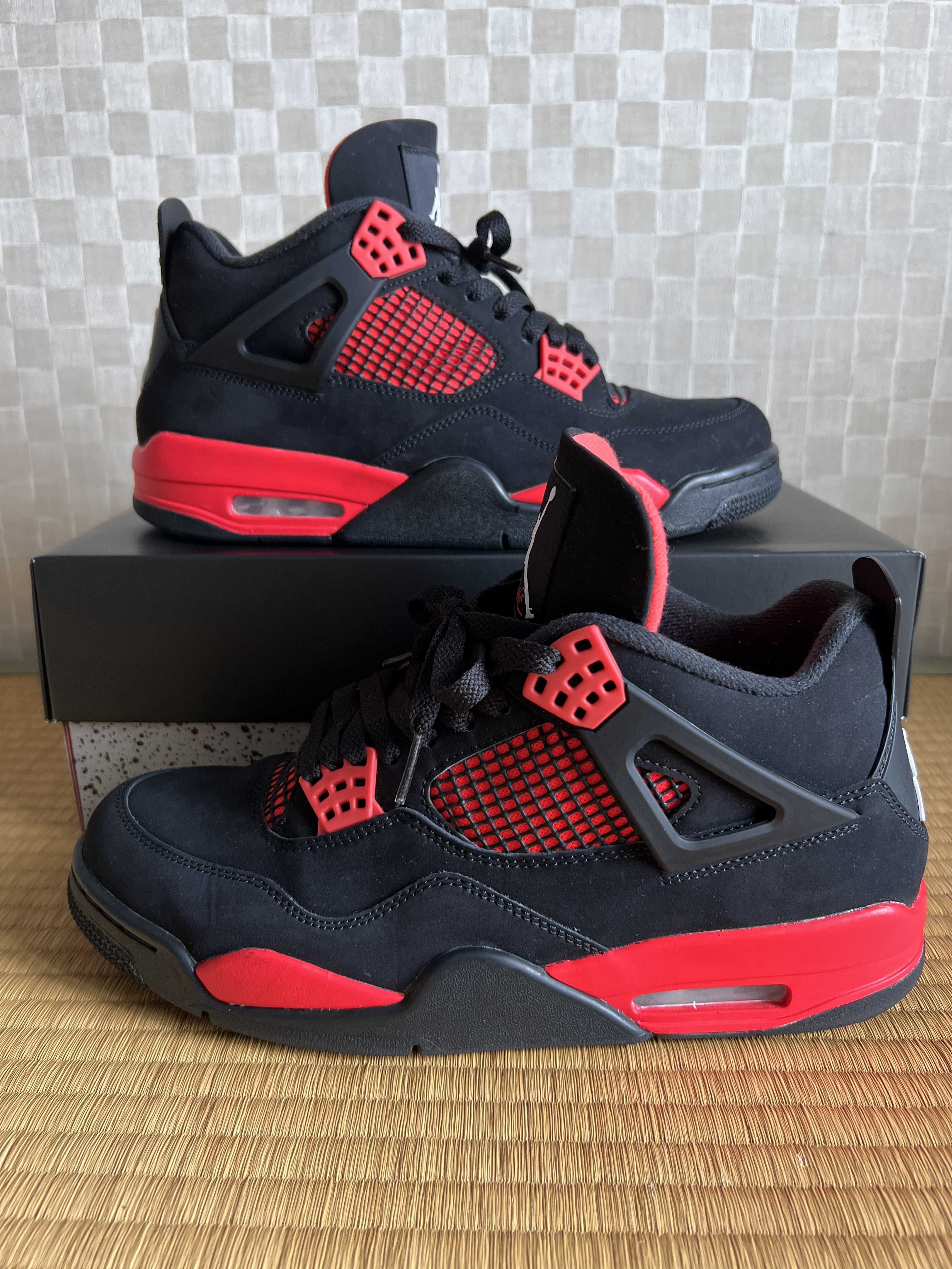 Nike Air Jordan 4 "Red Thunder/Crimson"