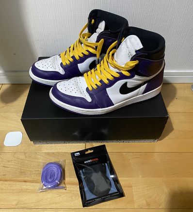 Nike Air Jordan 1 Retro High OG "Court Purple White/Black" (2020)