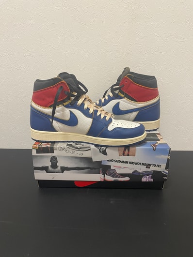UNION × Nike Air Jordan 1 Retro High OG NRG "Storm Blue/Varsity Red"