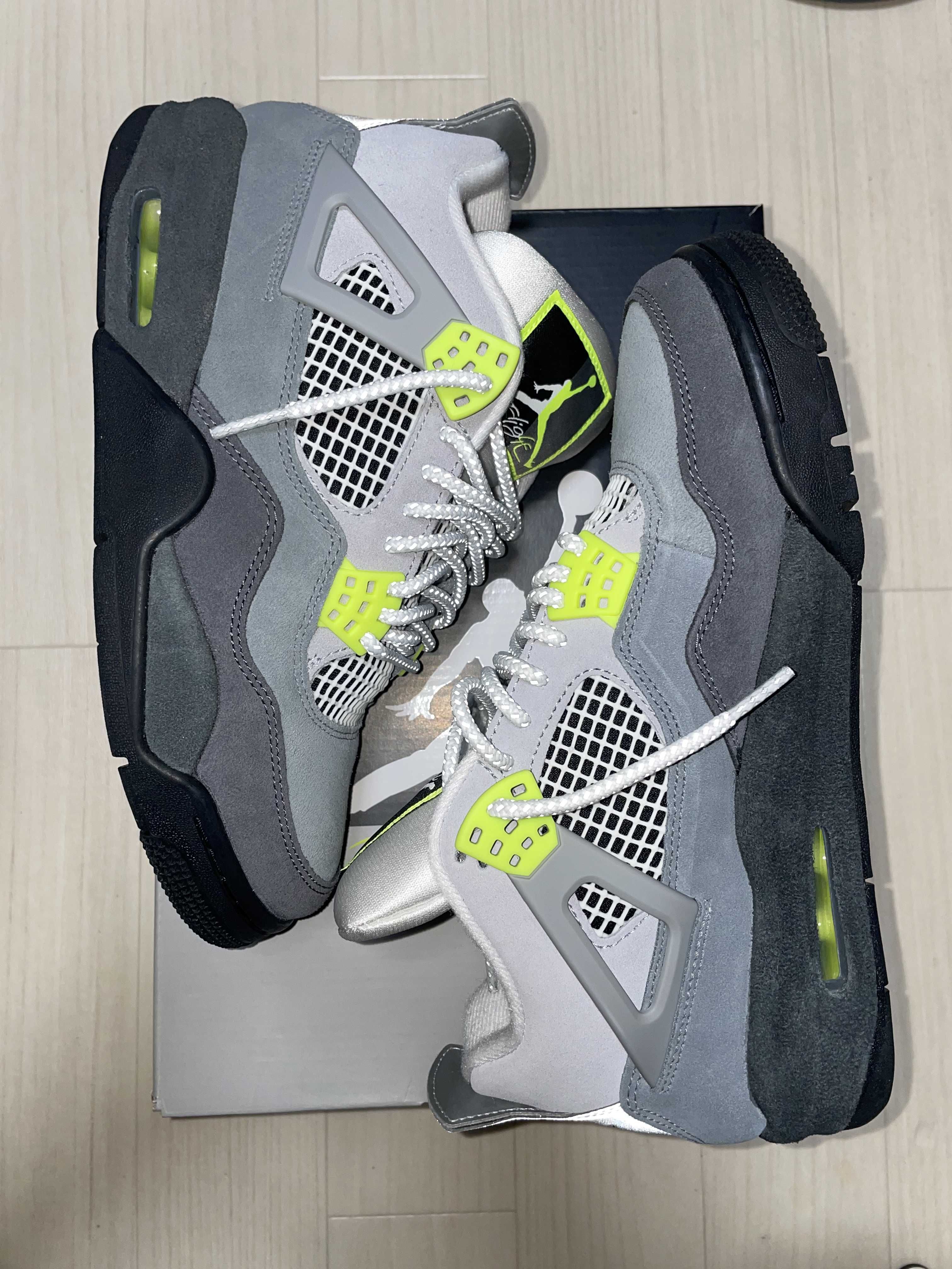 NIKE AIR JORDAN 4 RETRO LE "NEON"