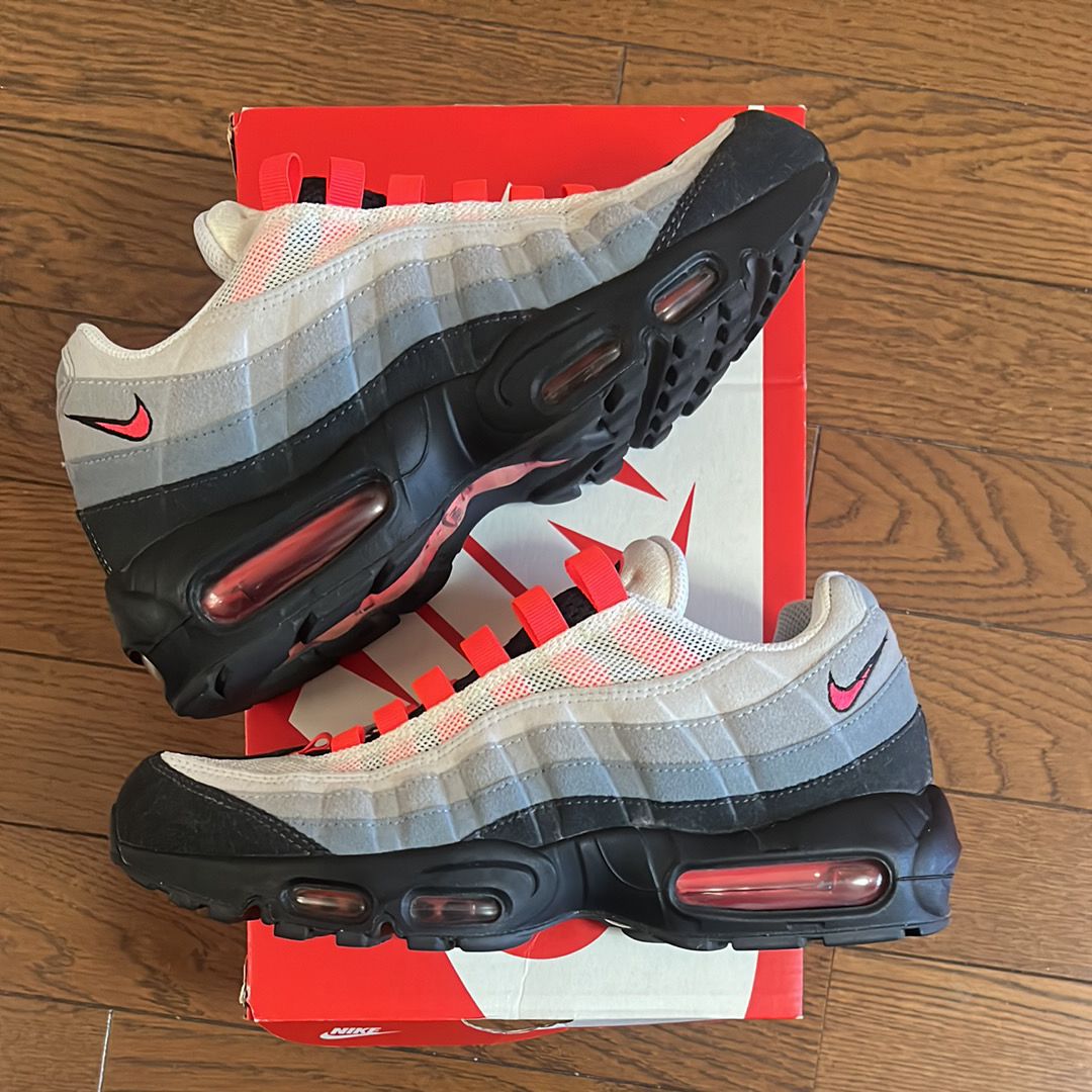 Nike Air Max 95 OG "White/Solar Red"