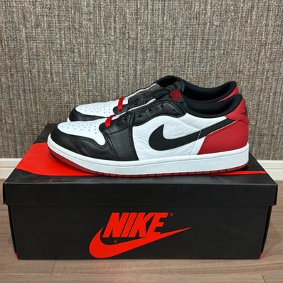 Nike Air Jordan 1 Retro Low OG "Black Toe"