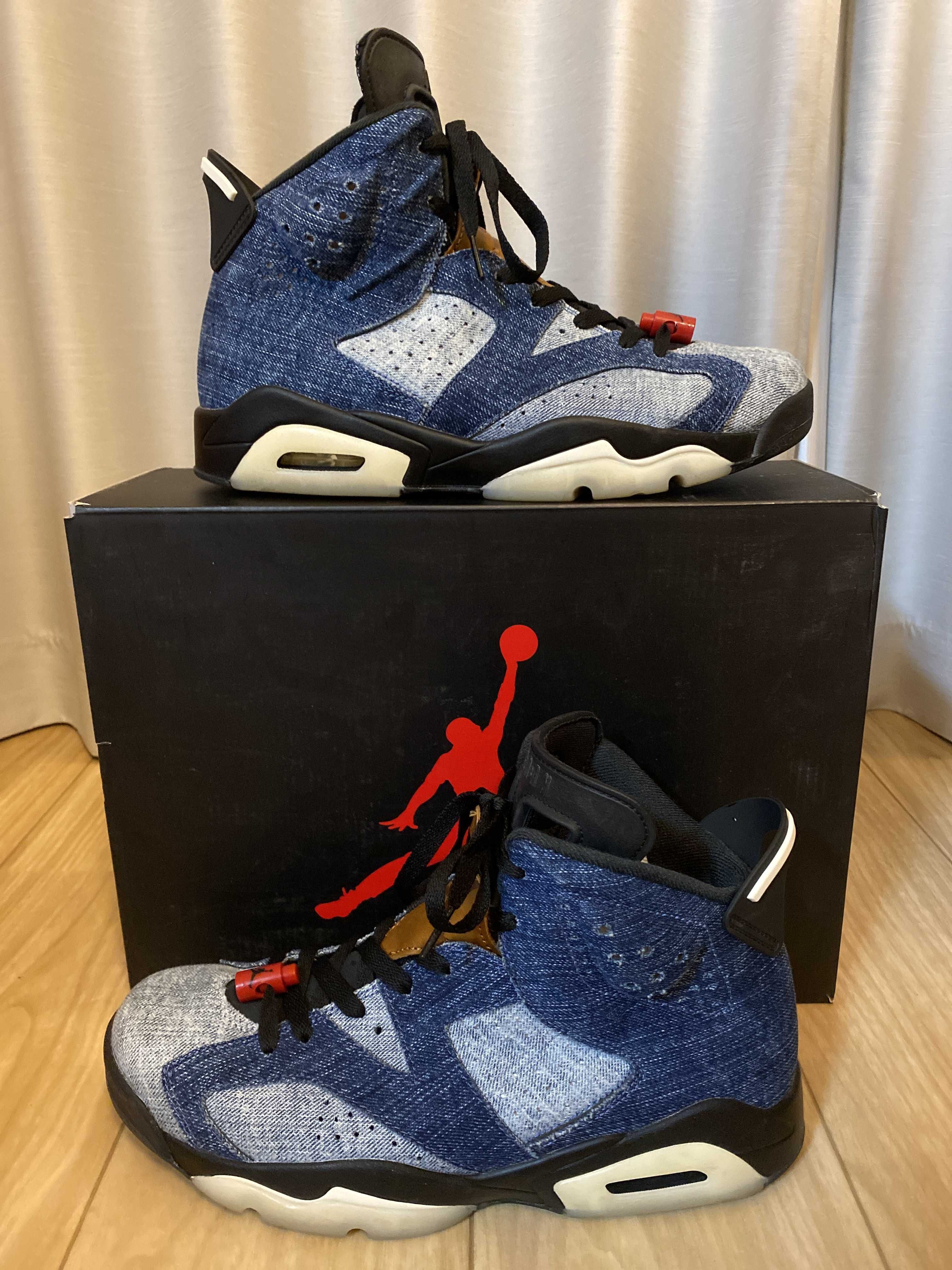 NIKE AIR JORDAN 6 "WASHED DENIM"