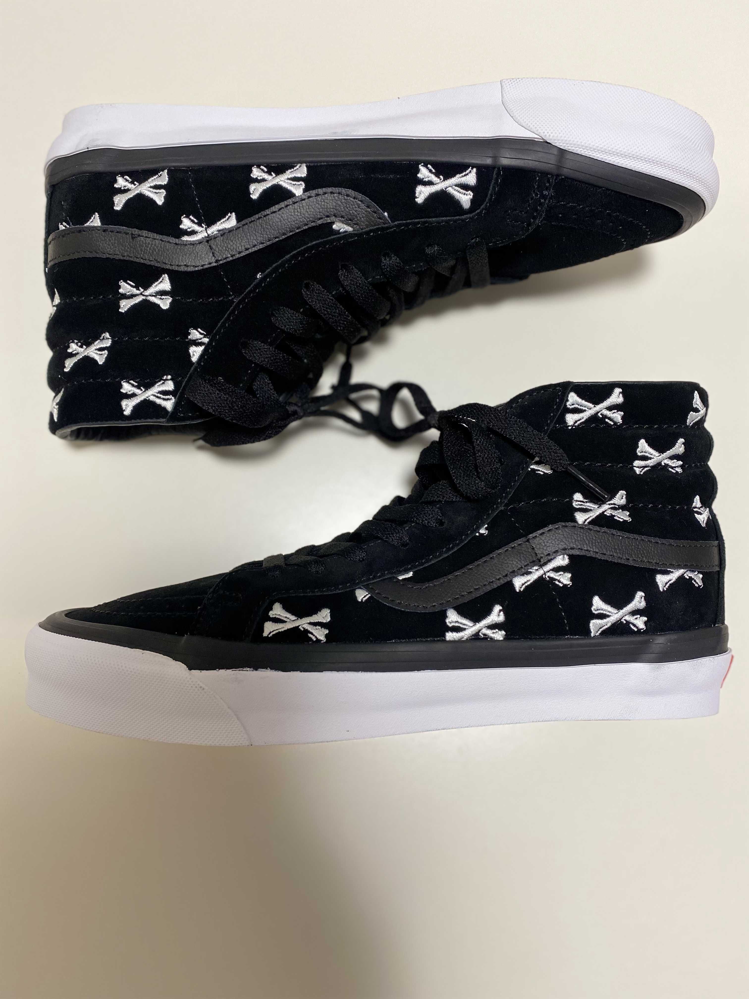 WTAPS × Vans Vault Sk8-Hi LX "Black/White"