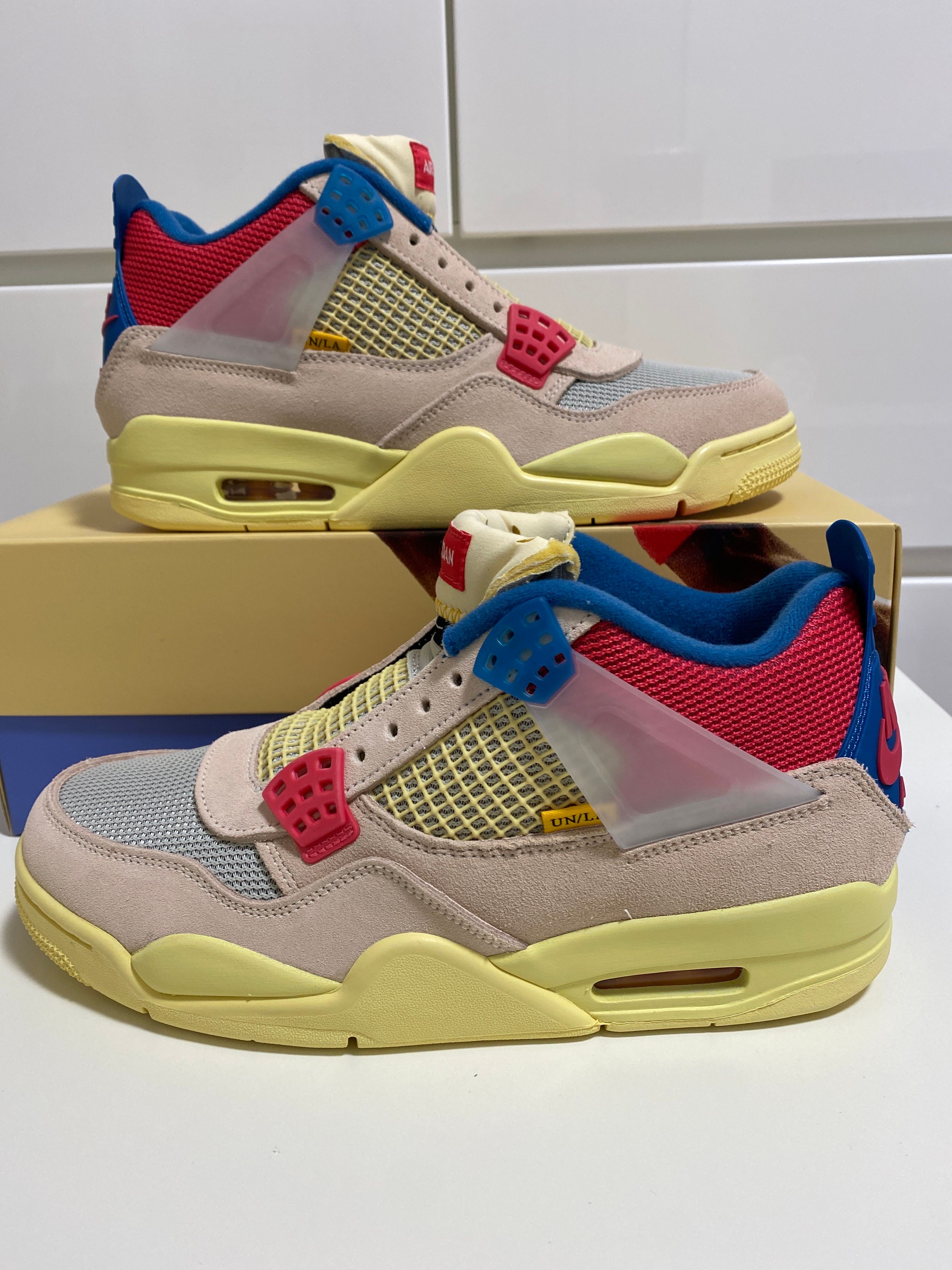 UNION × Nike Air Jordan 4 SP "Guava Ice/Light Fusion Red"