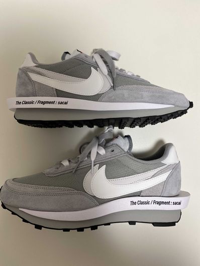 Fragment × sacai × Nike LD Waffle "Light Smoke Grey"