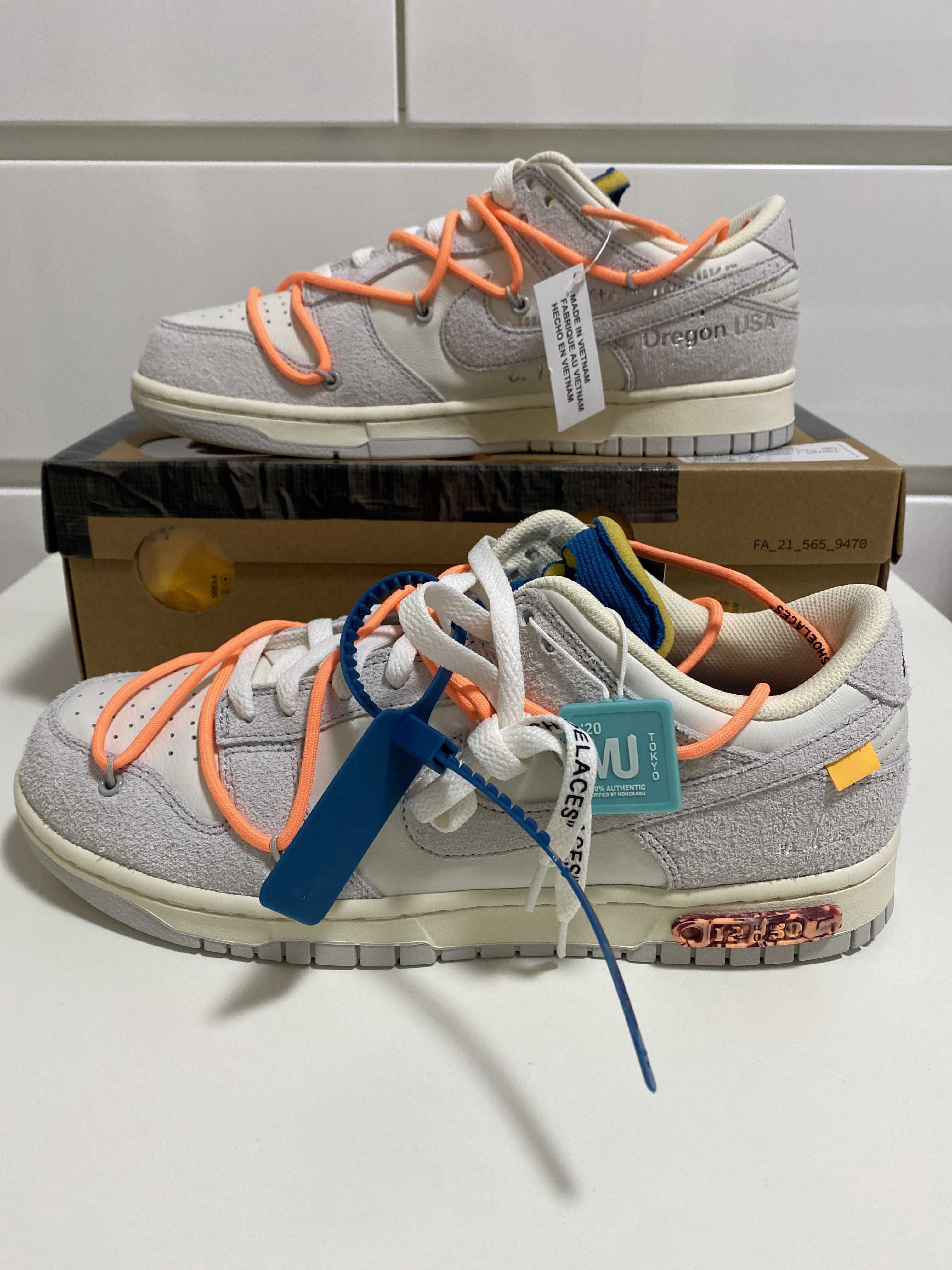 Off-White × Nike Dunk Low 1 of 50 "Lot.19" 