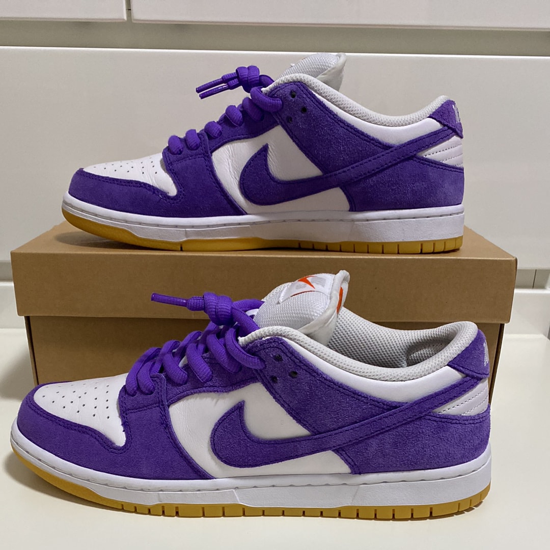 Nike SB Dunk Low Pro ISO Orange Label "Court Purple Gum"
