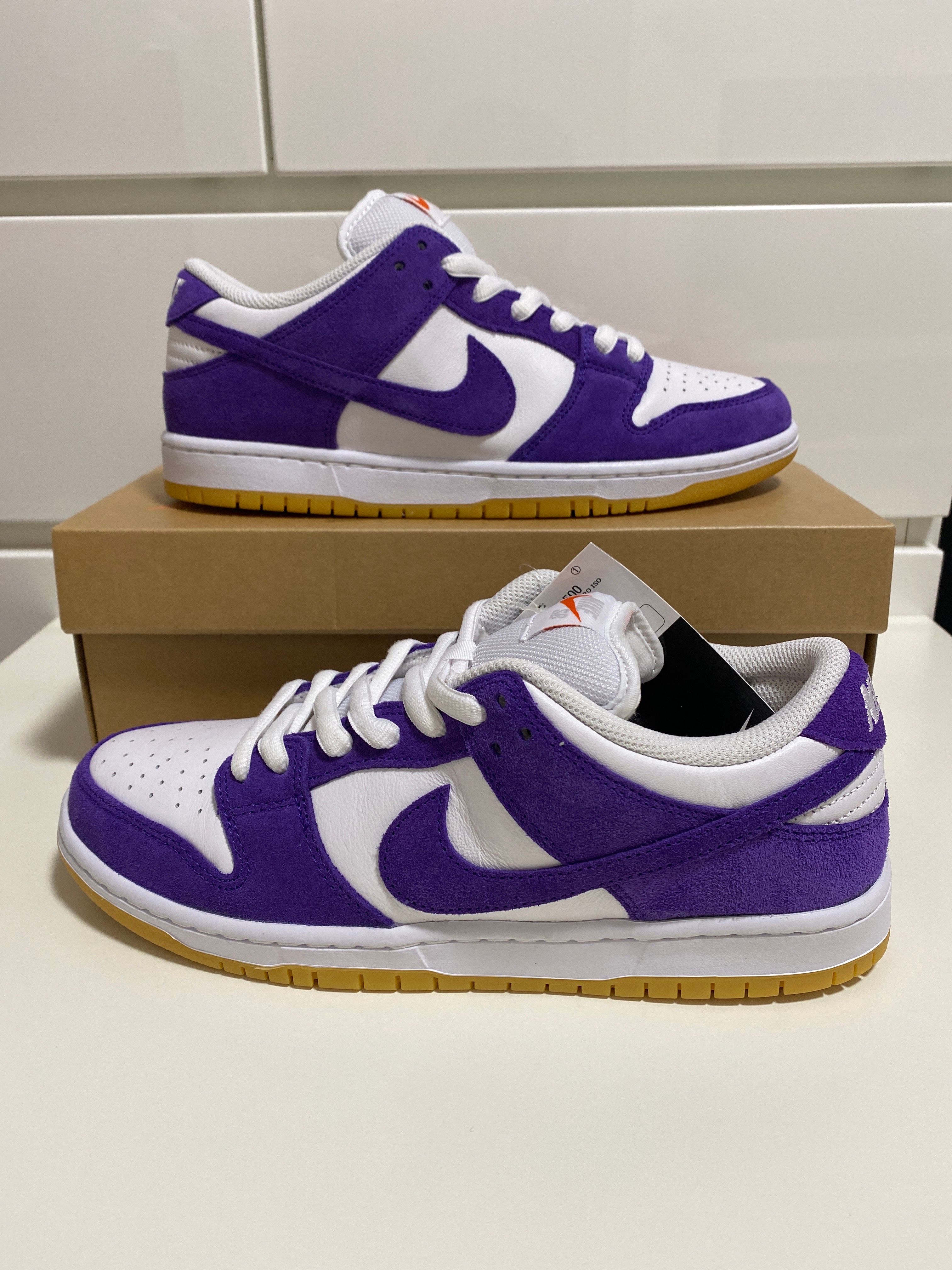 Nike SB Dunk Low Pro ISO Orange Label "Court Purple Gum"