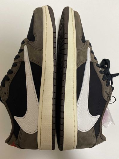 Travis Scott × Nike Air Jordan 1 Low OG SP-T "Black/Dark Mocha"