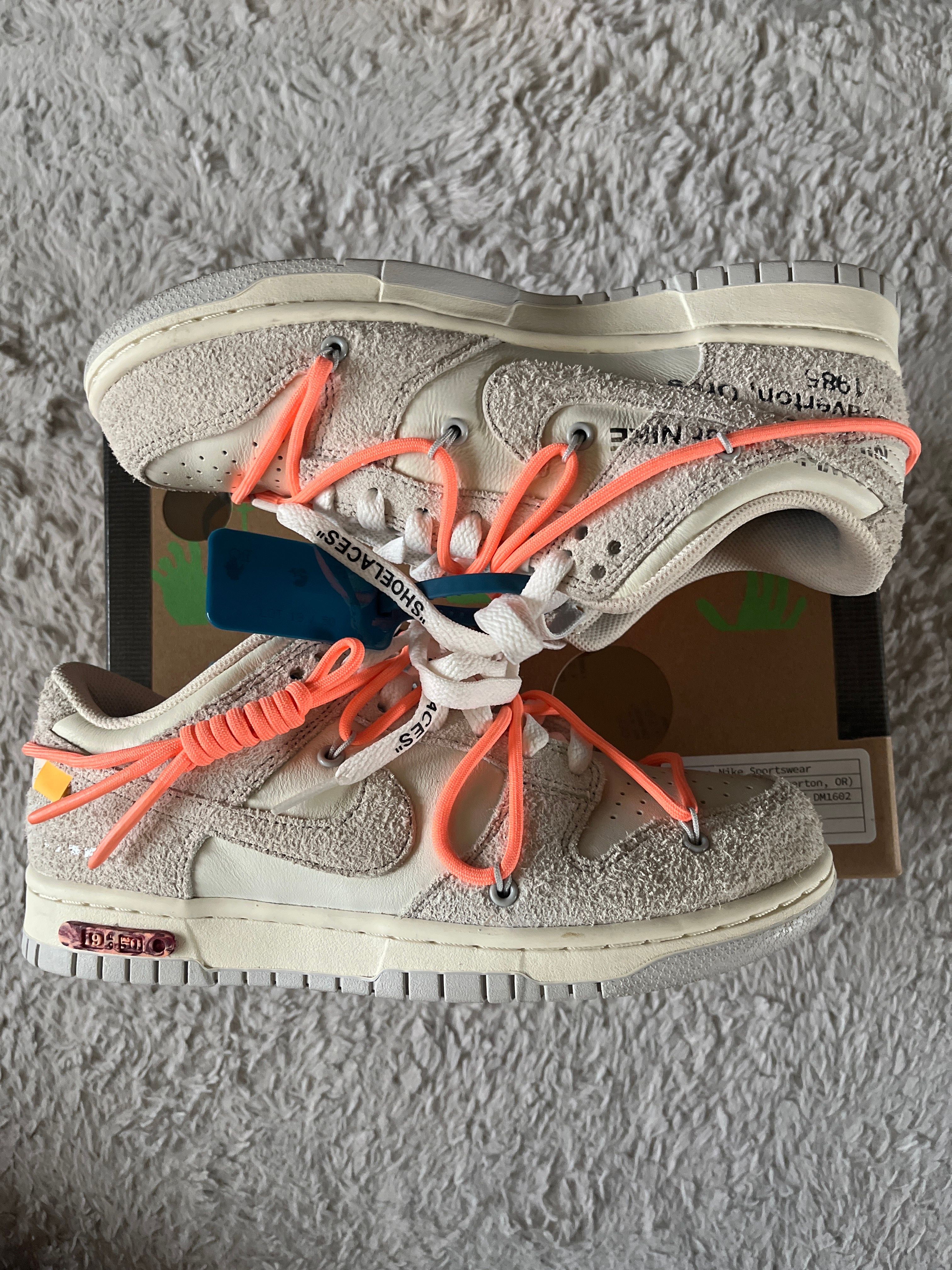 Off-White × Nike Dunk Low 1 of 50 "Lot.19"