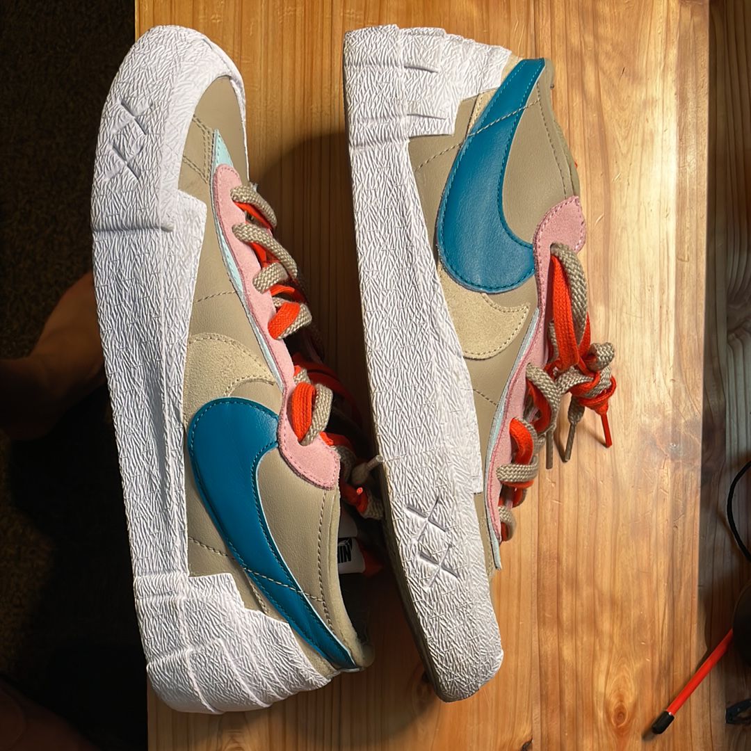 KAWS × sacai × Nike Blazer Low "Reed"