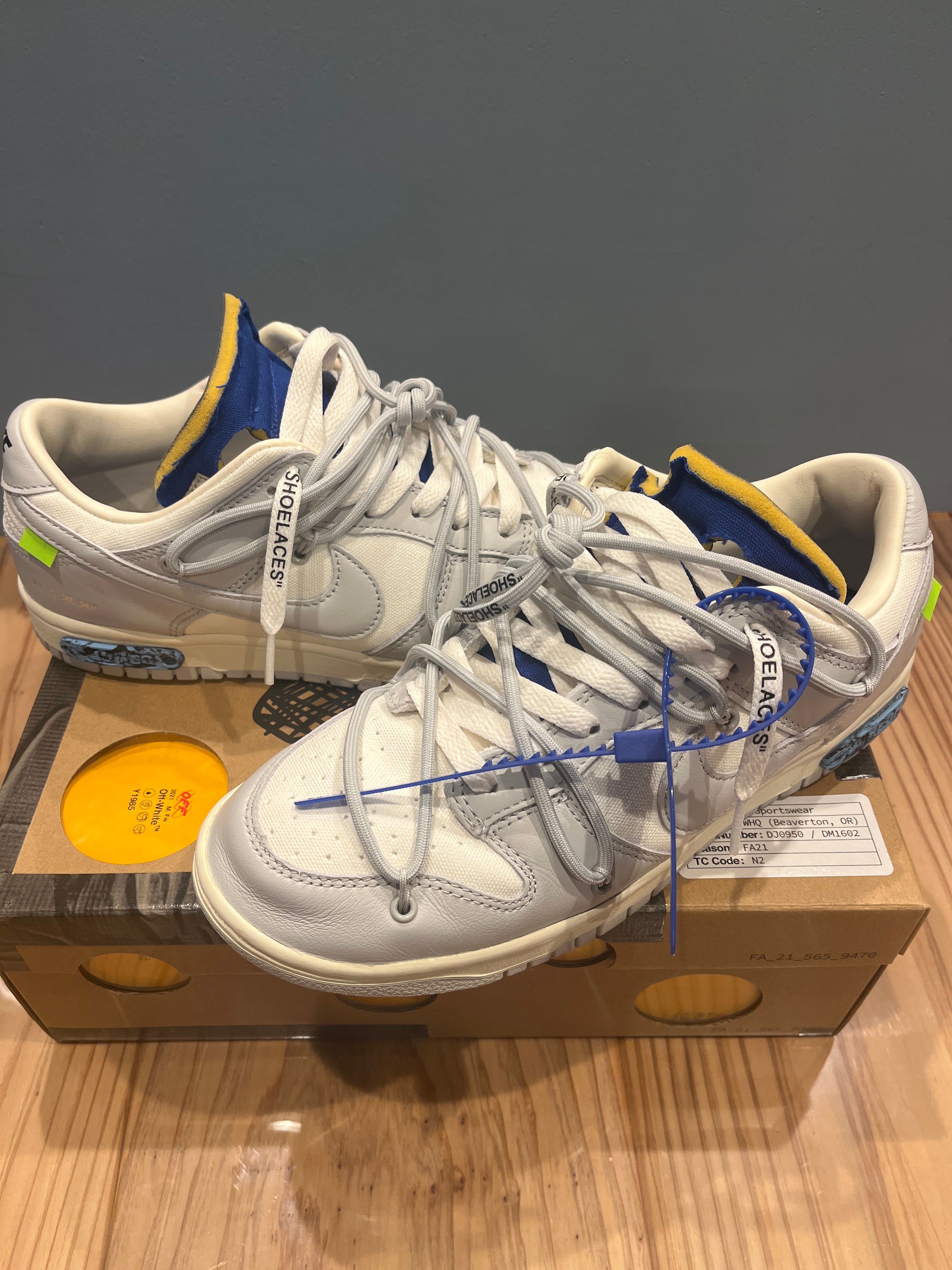 Off-White × Nike Dunk Low 1 of 50 "Lot.48"