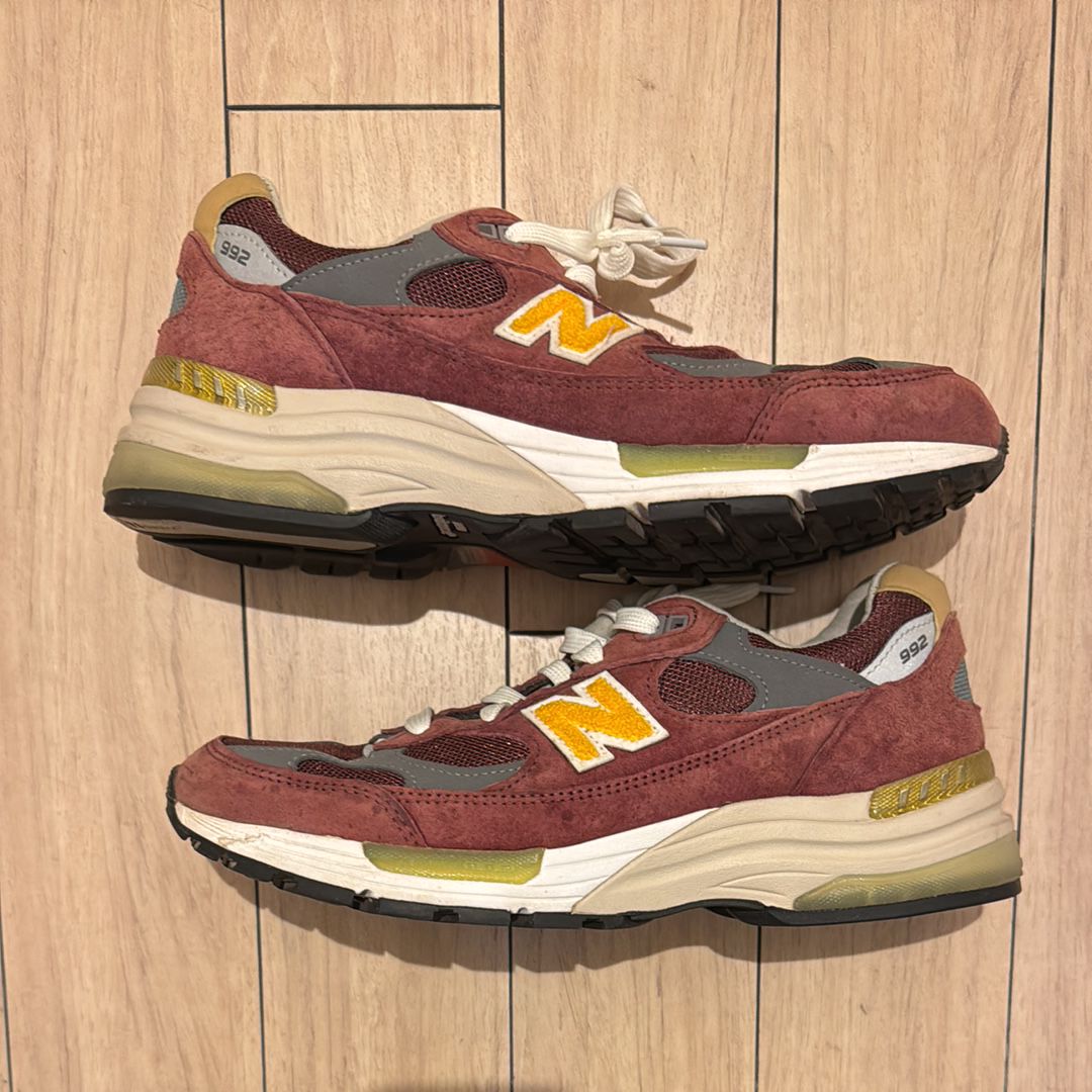 New Balance 992 "Burgundy Gold"