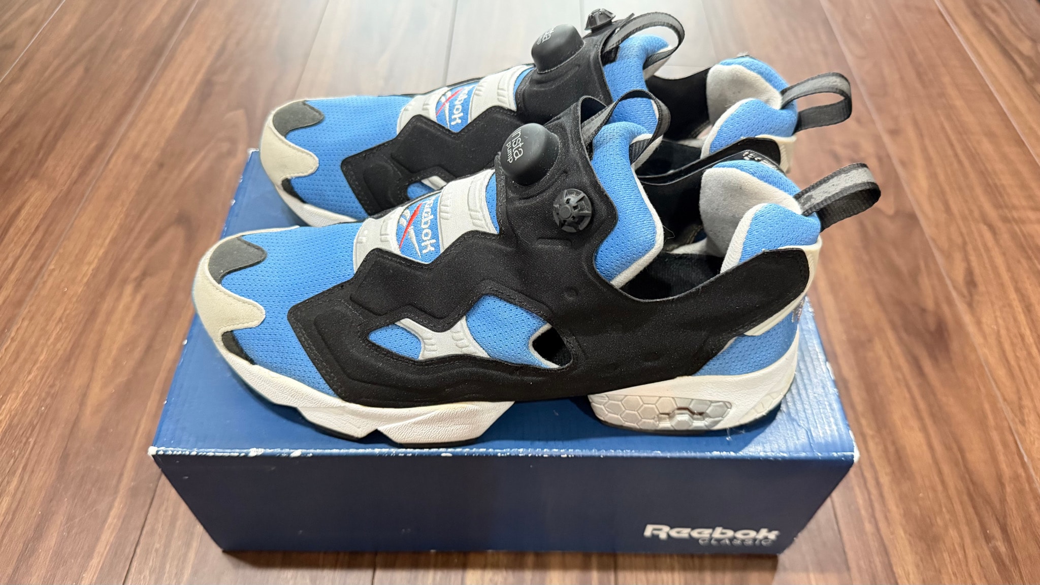 REEBOK INSTAPUMP FURY OG "BORRING BLUE"
