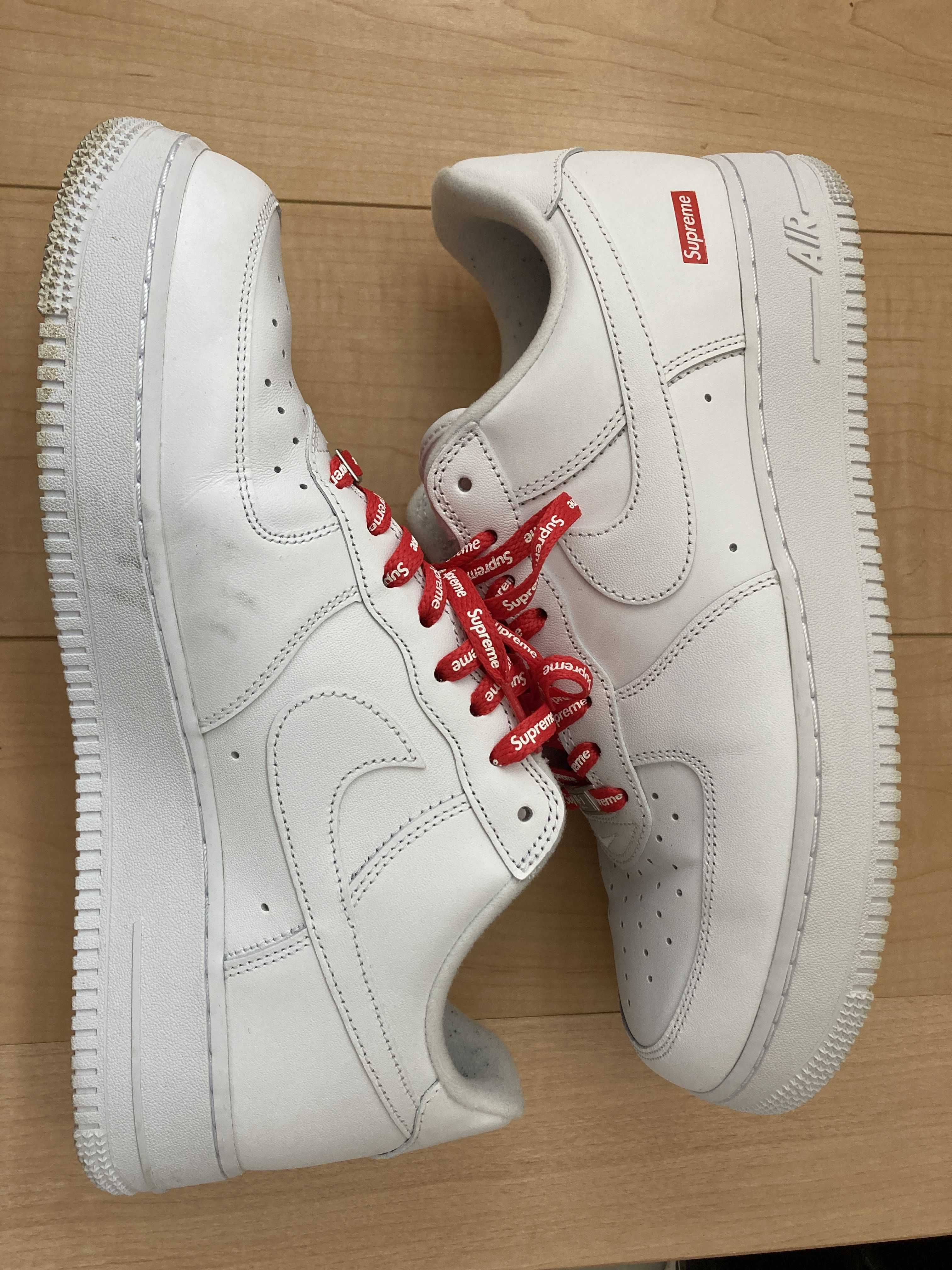 Supreme × Nike Air Force 1 Low "White"