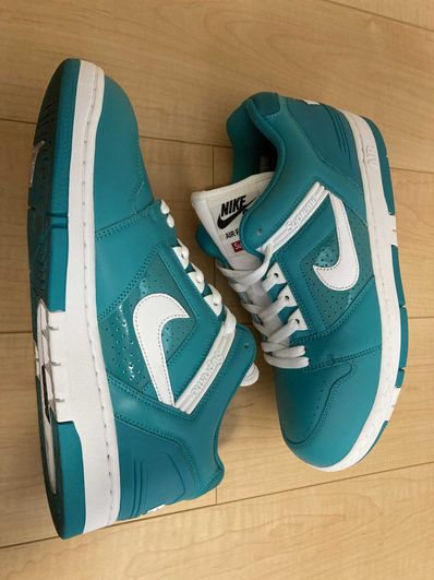 Supreme × Nike SB Air Force 2 Low "New Emerald"