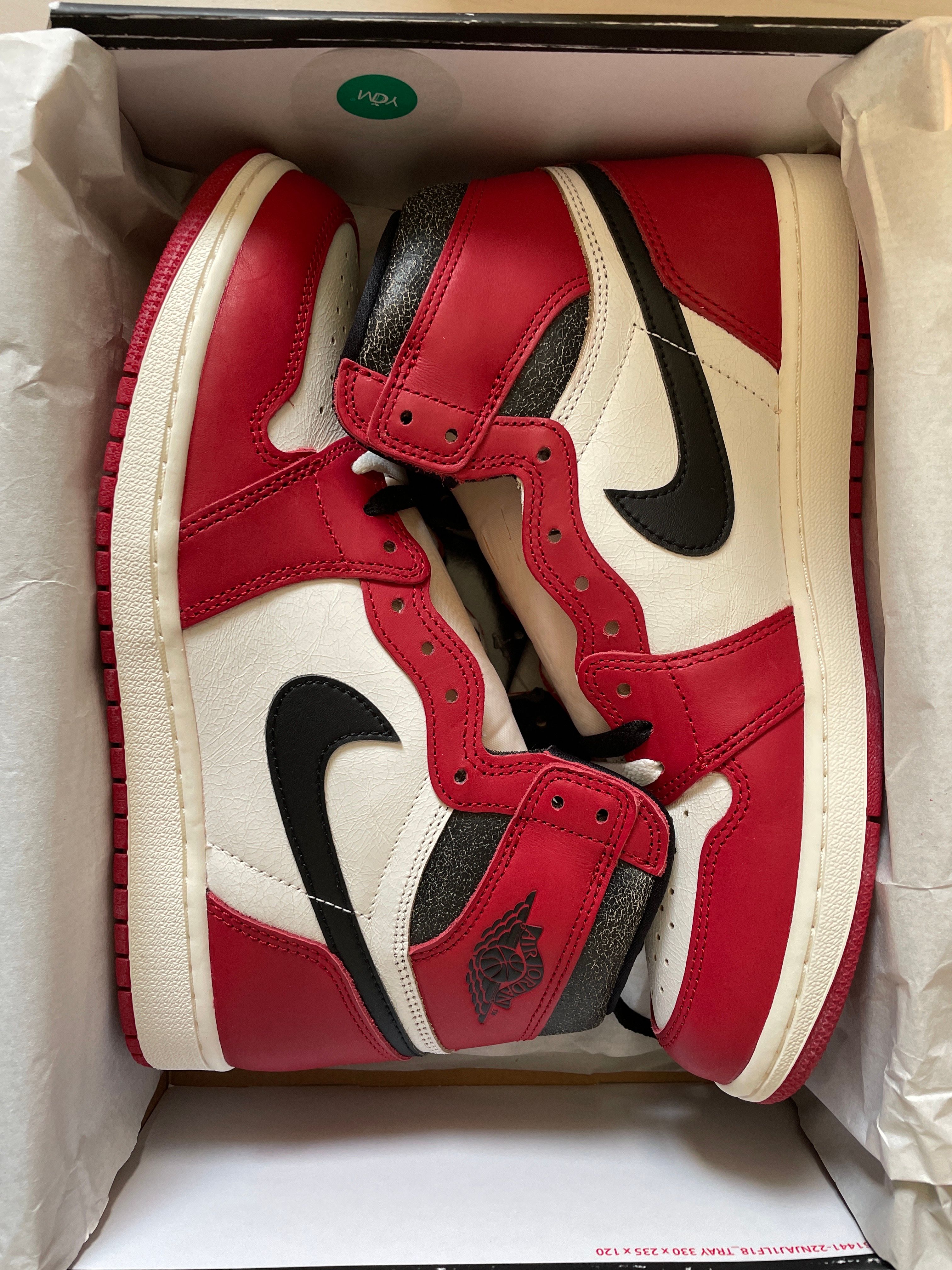 Nike Air Jordan 1 High OG "Lost & Found/Chicago"