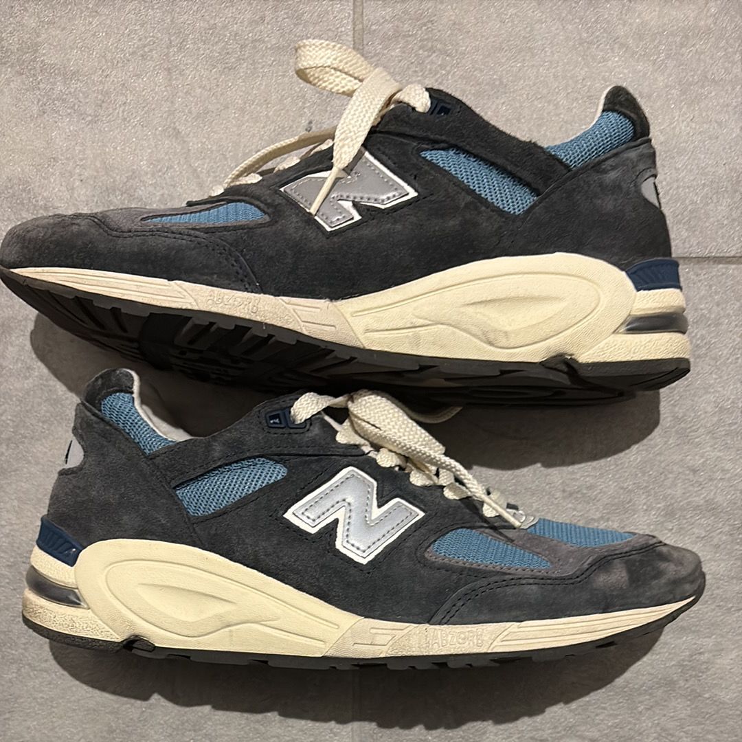 New Balance 990V2 "Navy/Castlerock"