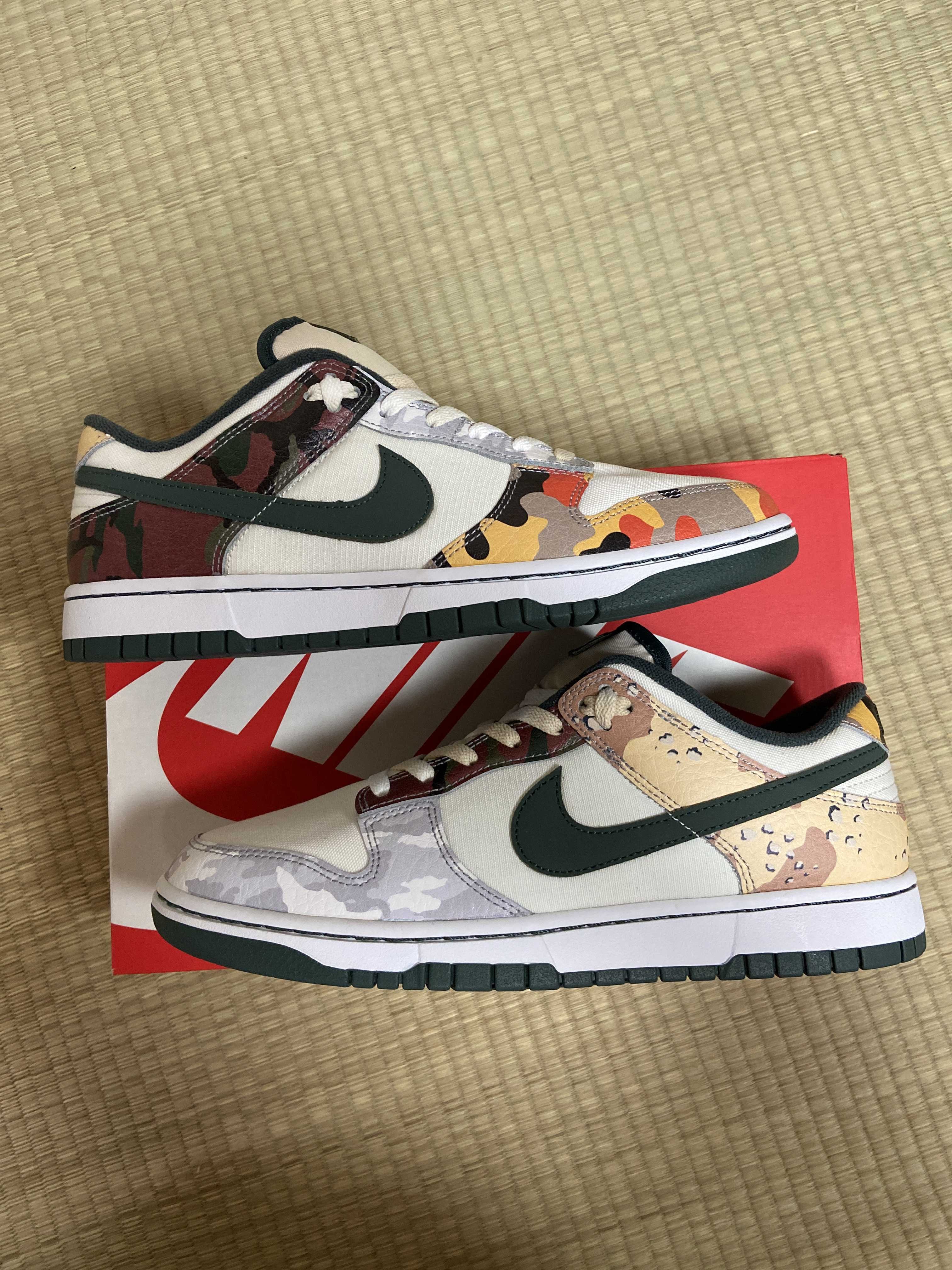 Nike Dunk Low "Sail Multi Camo"