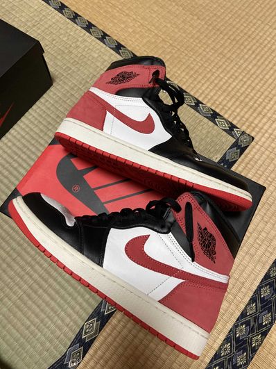 NIKE AIR JORDAN 1 RETRO HIGH "TRACK RED"