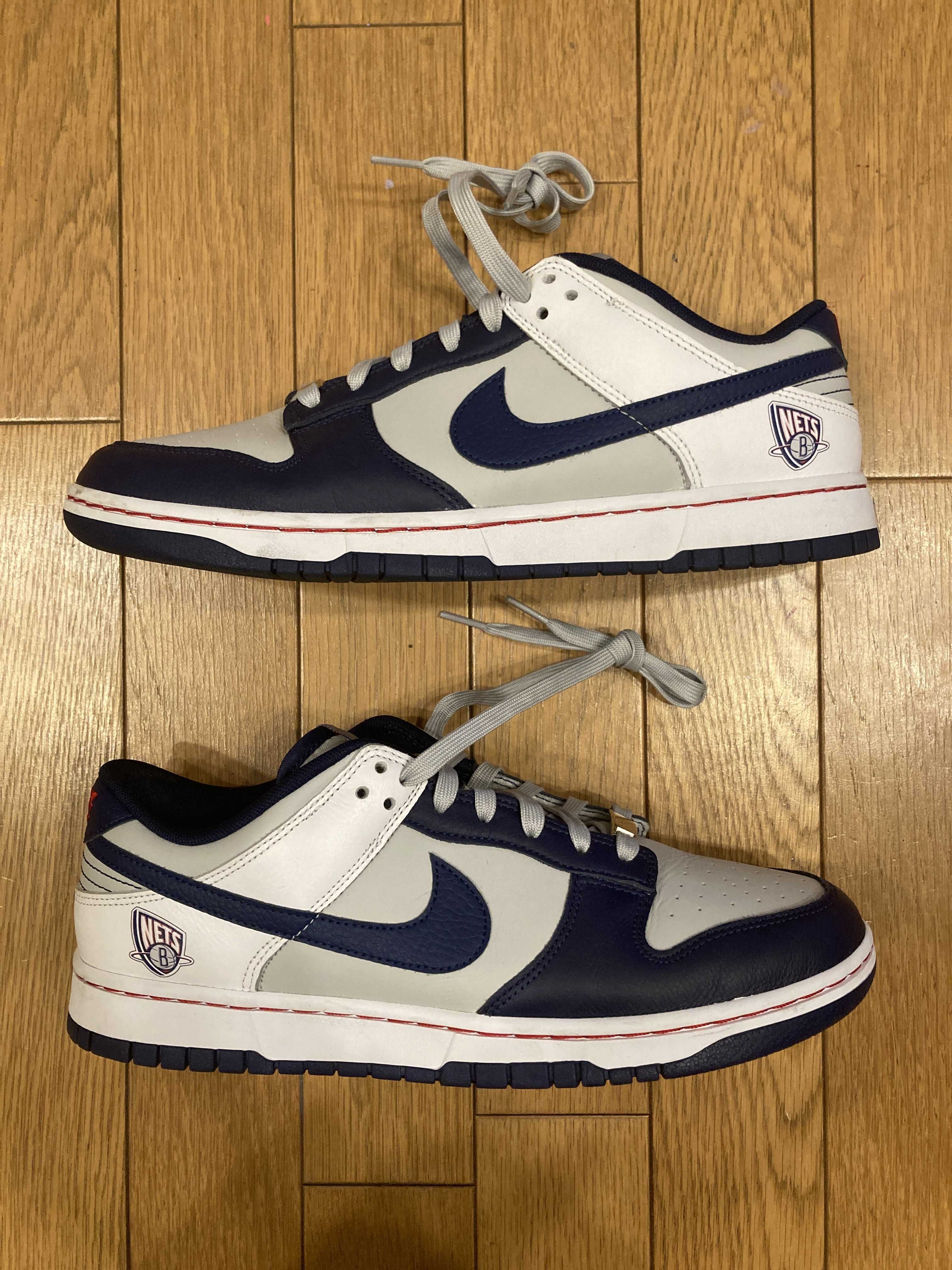 NBA × Nike Dunk Low EMB 75th Anniversary "Nets"