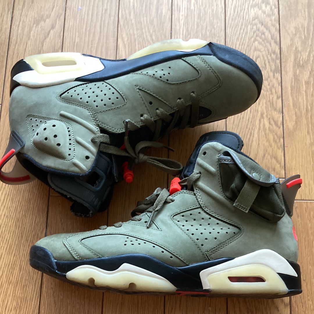 Travis Scott × Nike Air Jordan 6 Retro "Medium Olive"