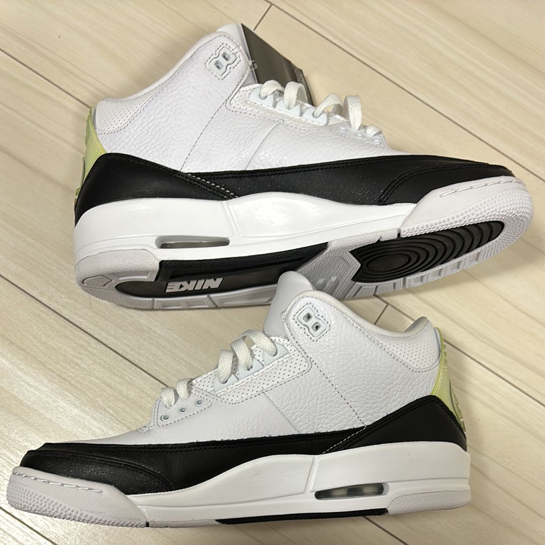 Fragment × Nike Air Jordan 3 "White/Black"