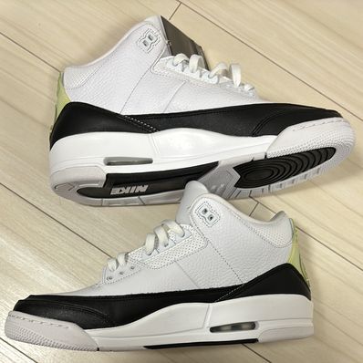 Fragment × Nike Air Jordan 3 "White/Black"