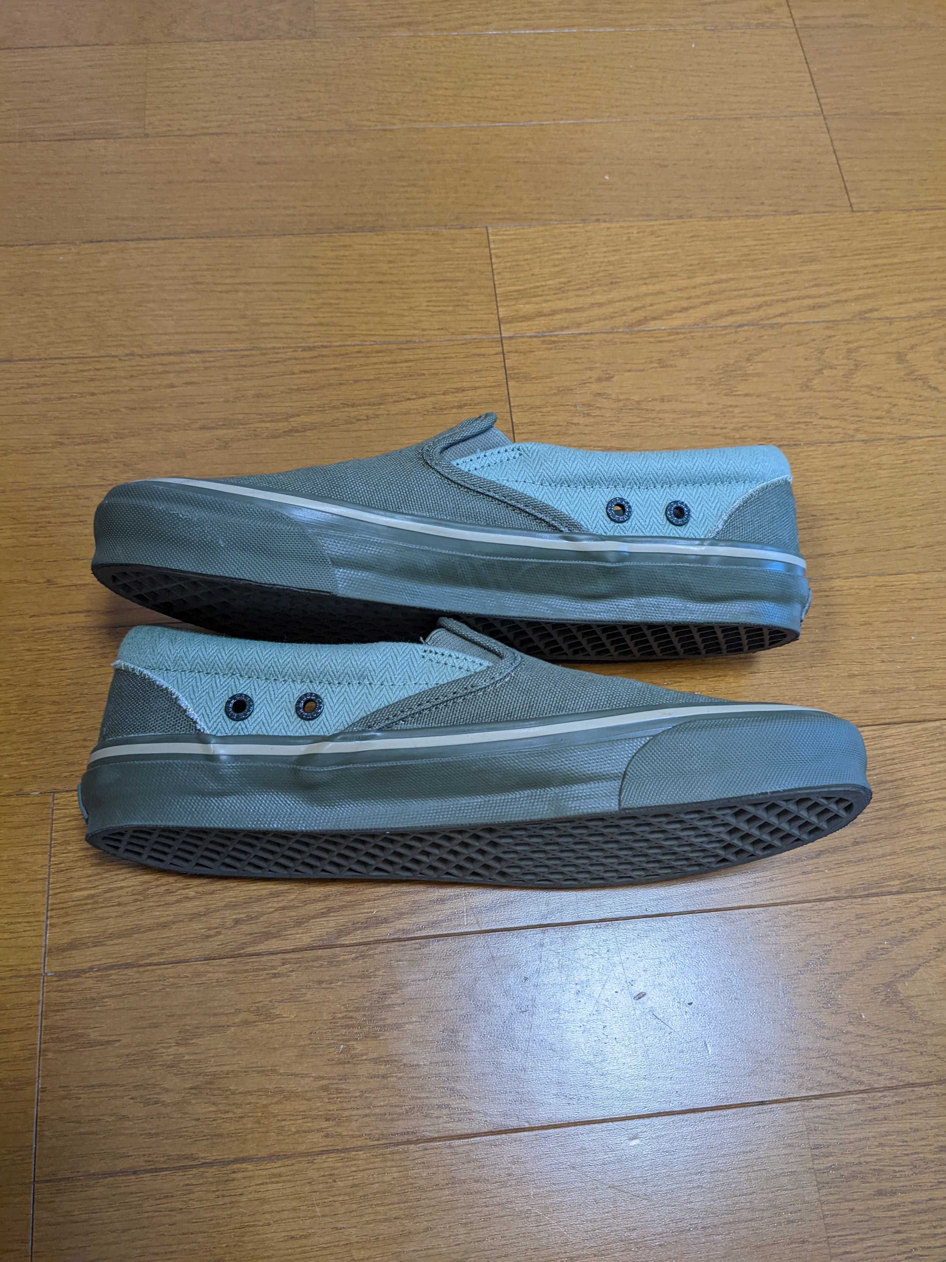 Vans Vault × Nigel Cabourn UA OG Classic Slip-On LX "Usmc Army Mix"