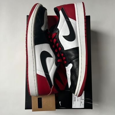 Nike Air Jordan 1 Retro Low OG "Black Toe"