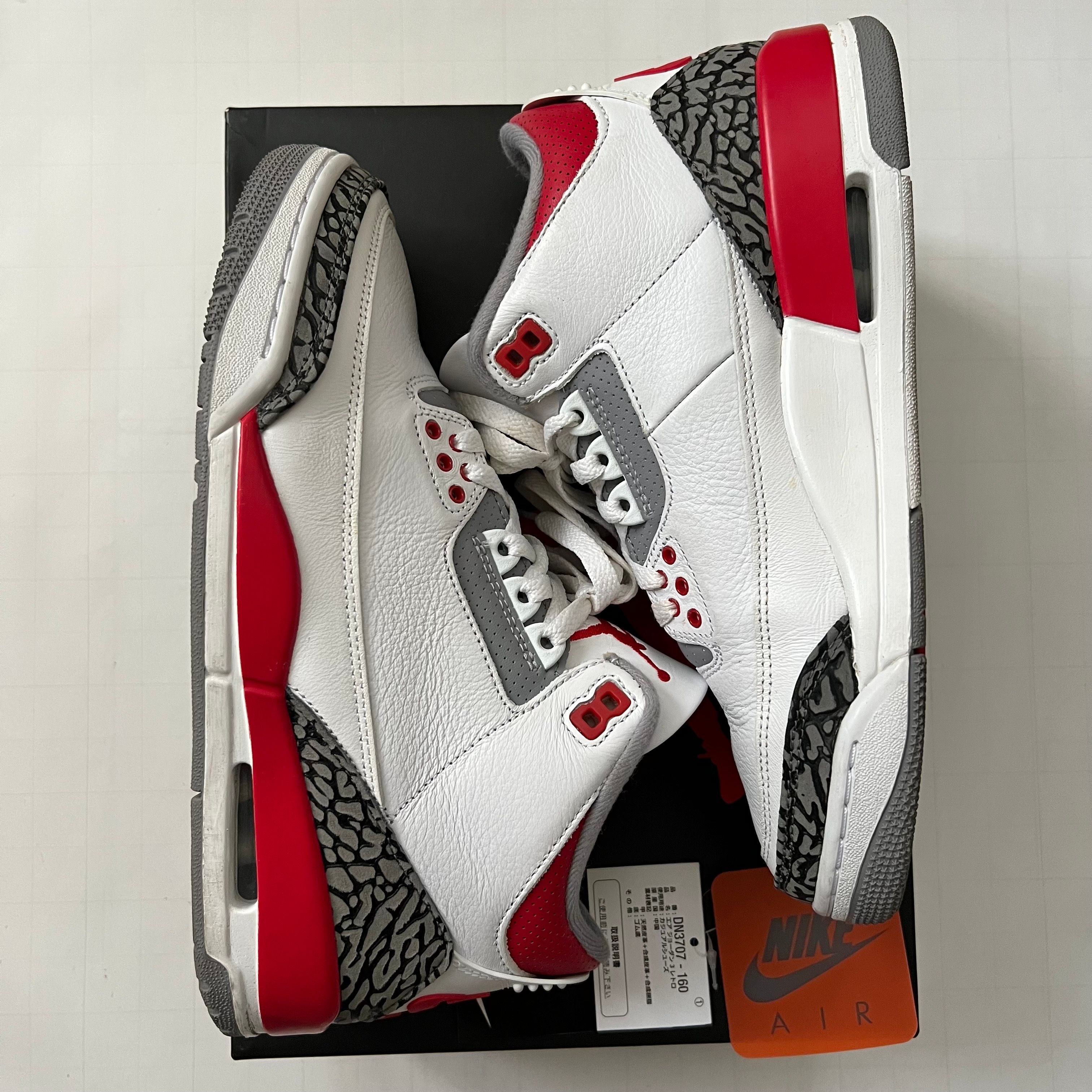 Nike Air Jordan 3 Retro OG "Fire Red" (2022)