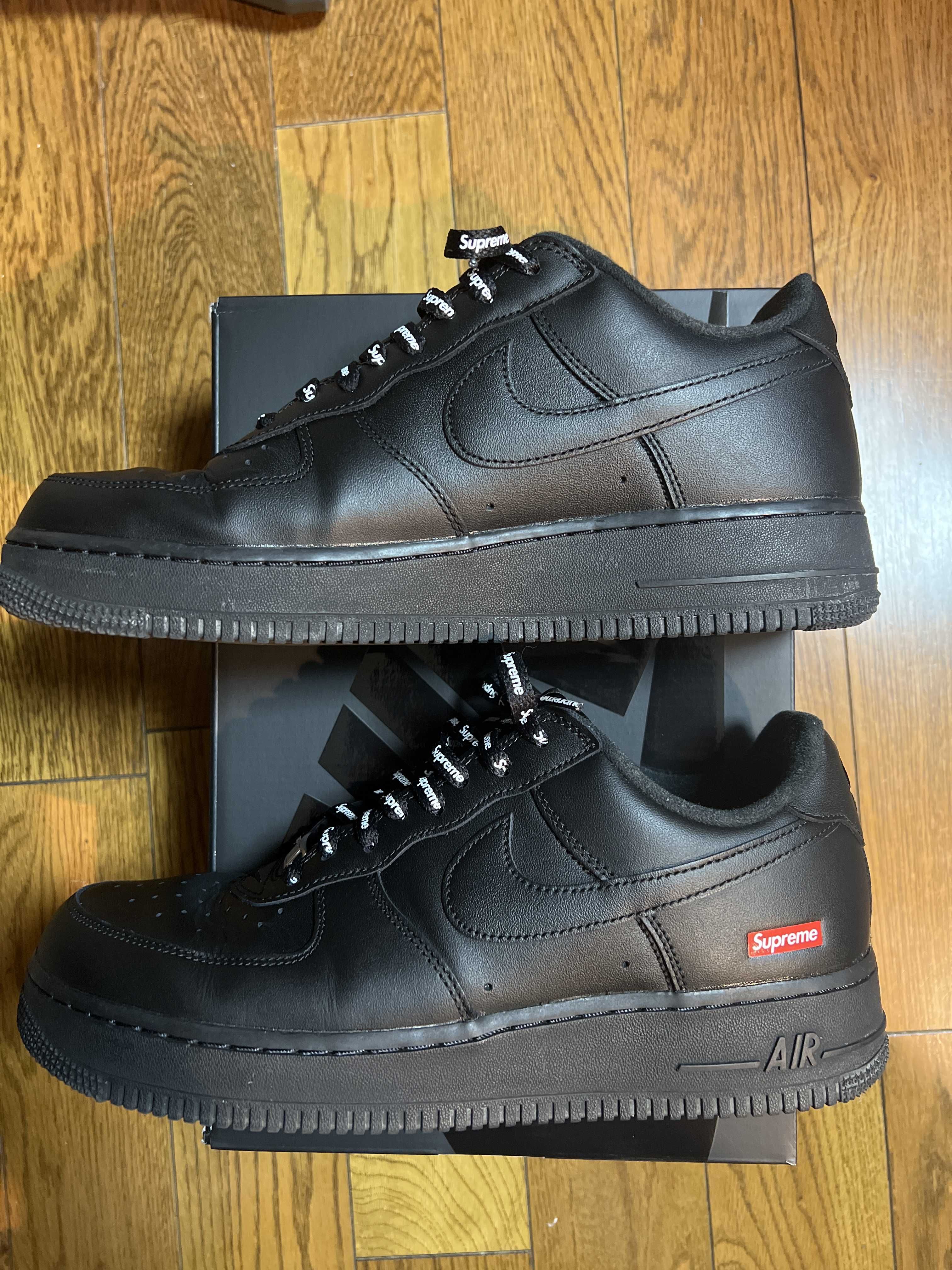 Supreme × Nike Air Force 1 Low "Black"