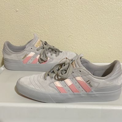 Dime × adidas Busenitz Vulc 2 "Clear Granite/Wonder Mauve/Wonder Quartz"
