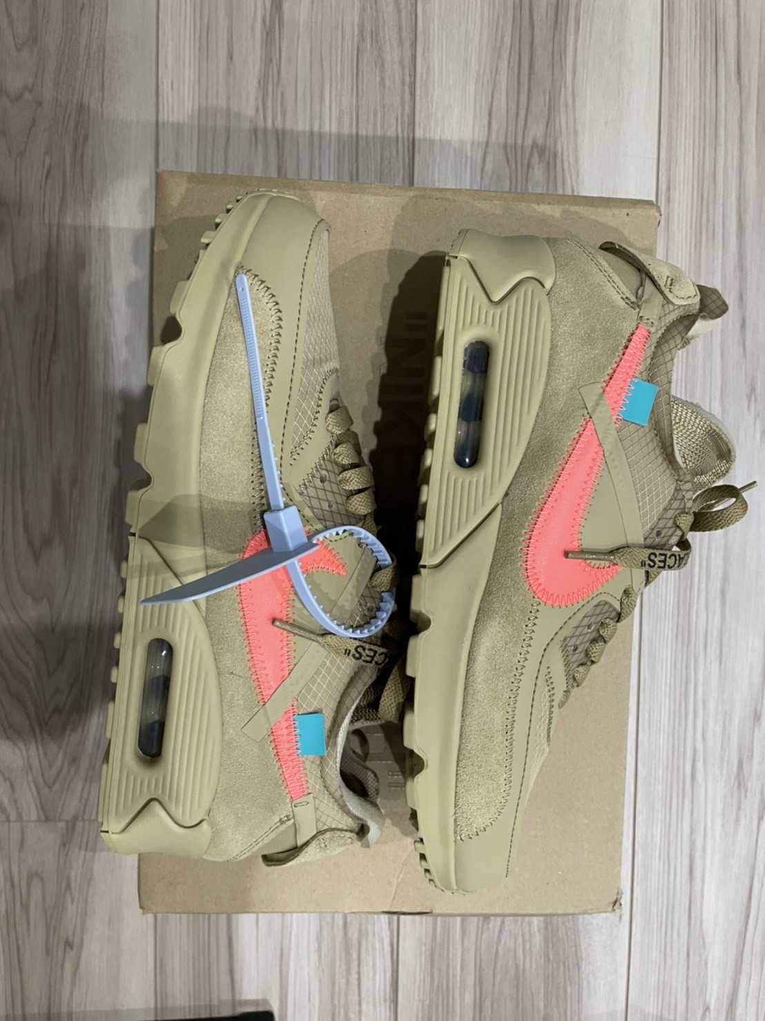 Off-White × Nike Air Max 90 "Desert Ore"