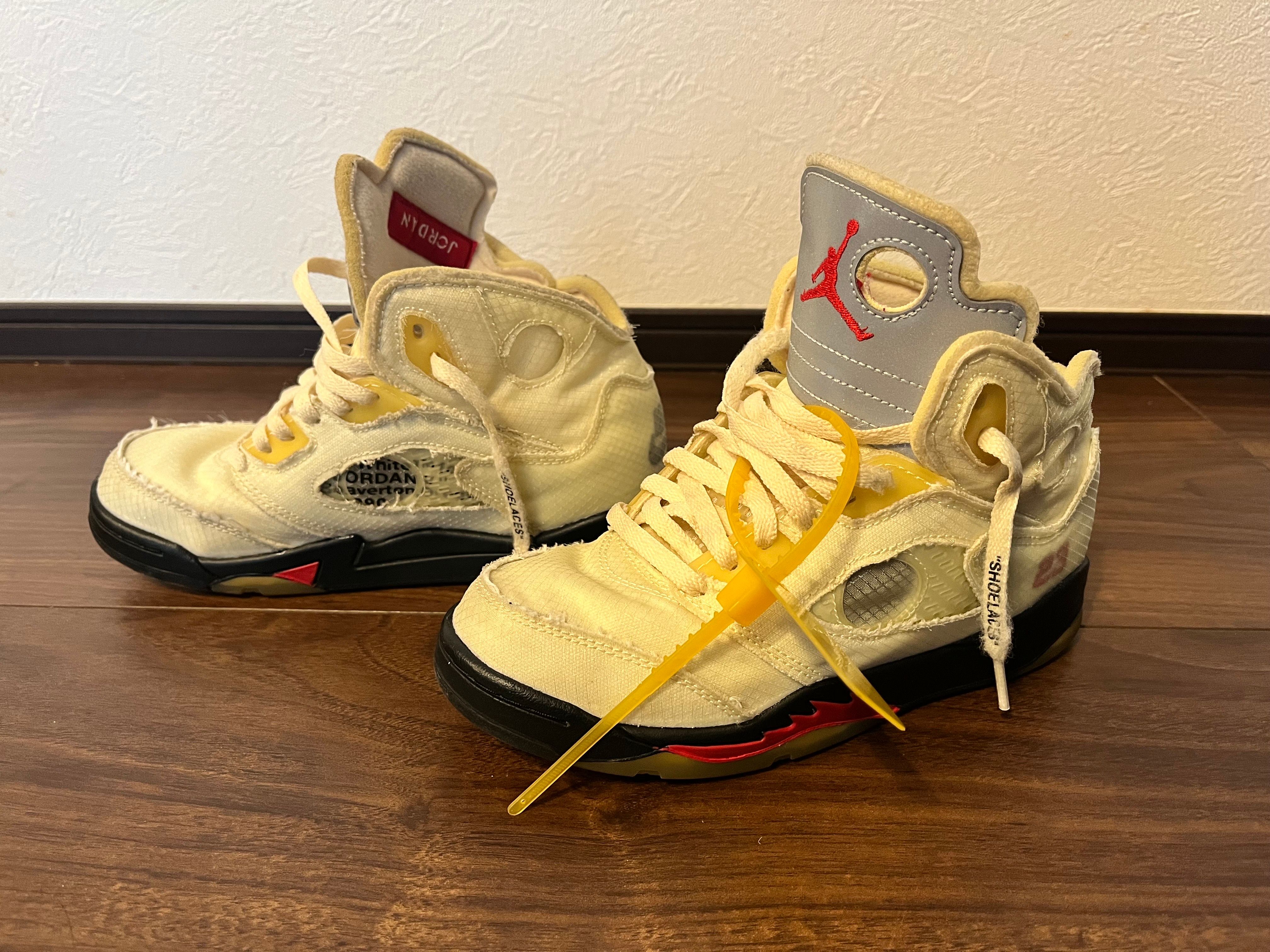 Off-White × Nike PS Air Jordan5 "Sail"