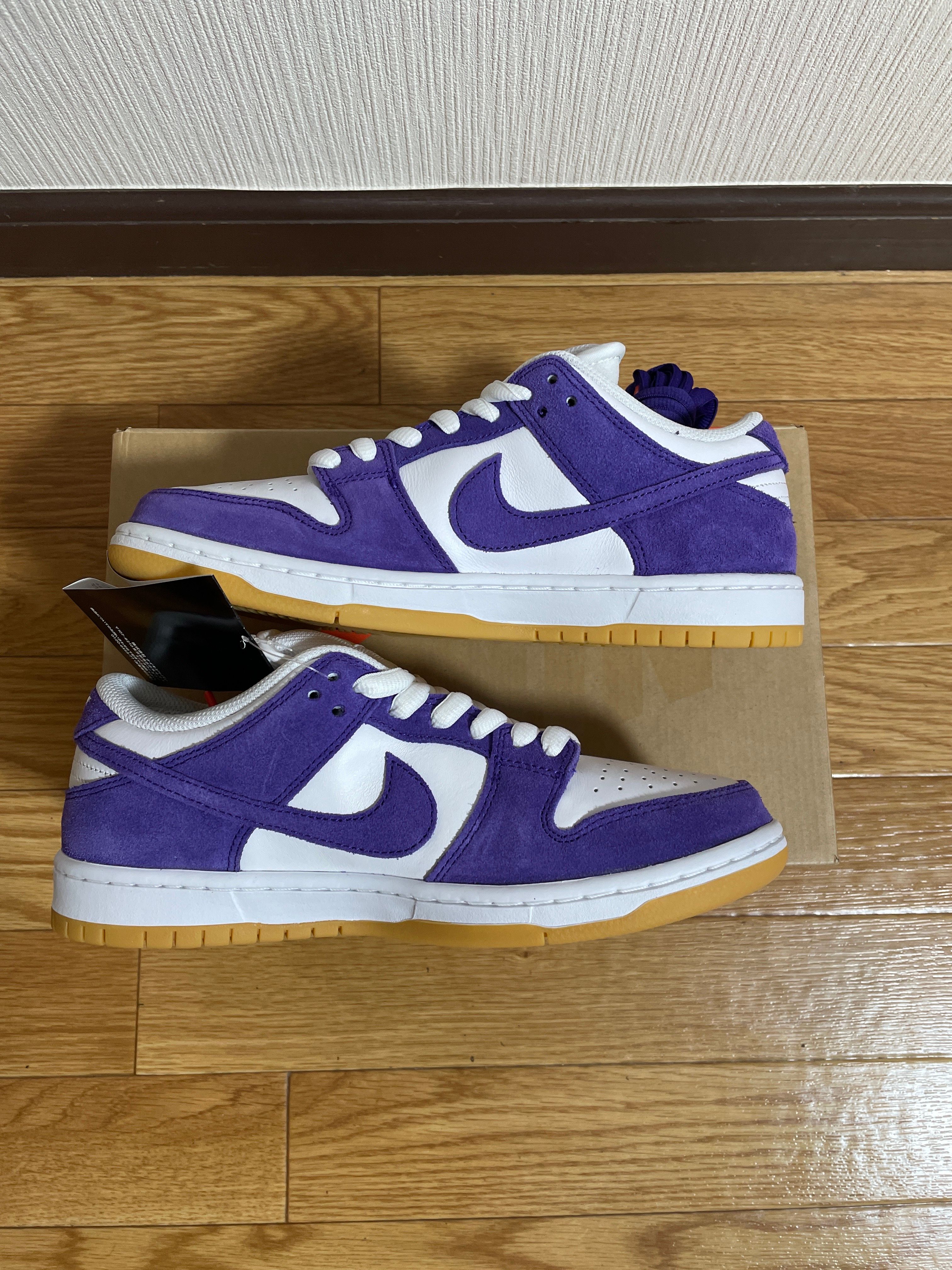 Nike SB Dunk Low Pro ISO Orange Label "Court Purple Gum"