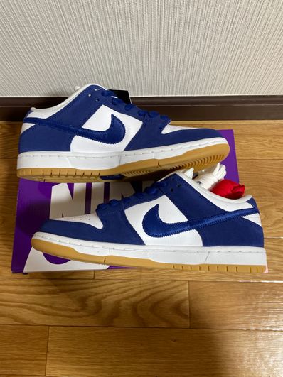 Nike SB Dunk Low "Los Angeles Dodgers/Deep Royal Blue"