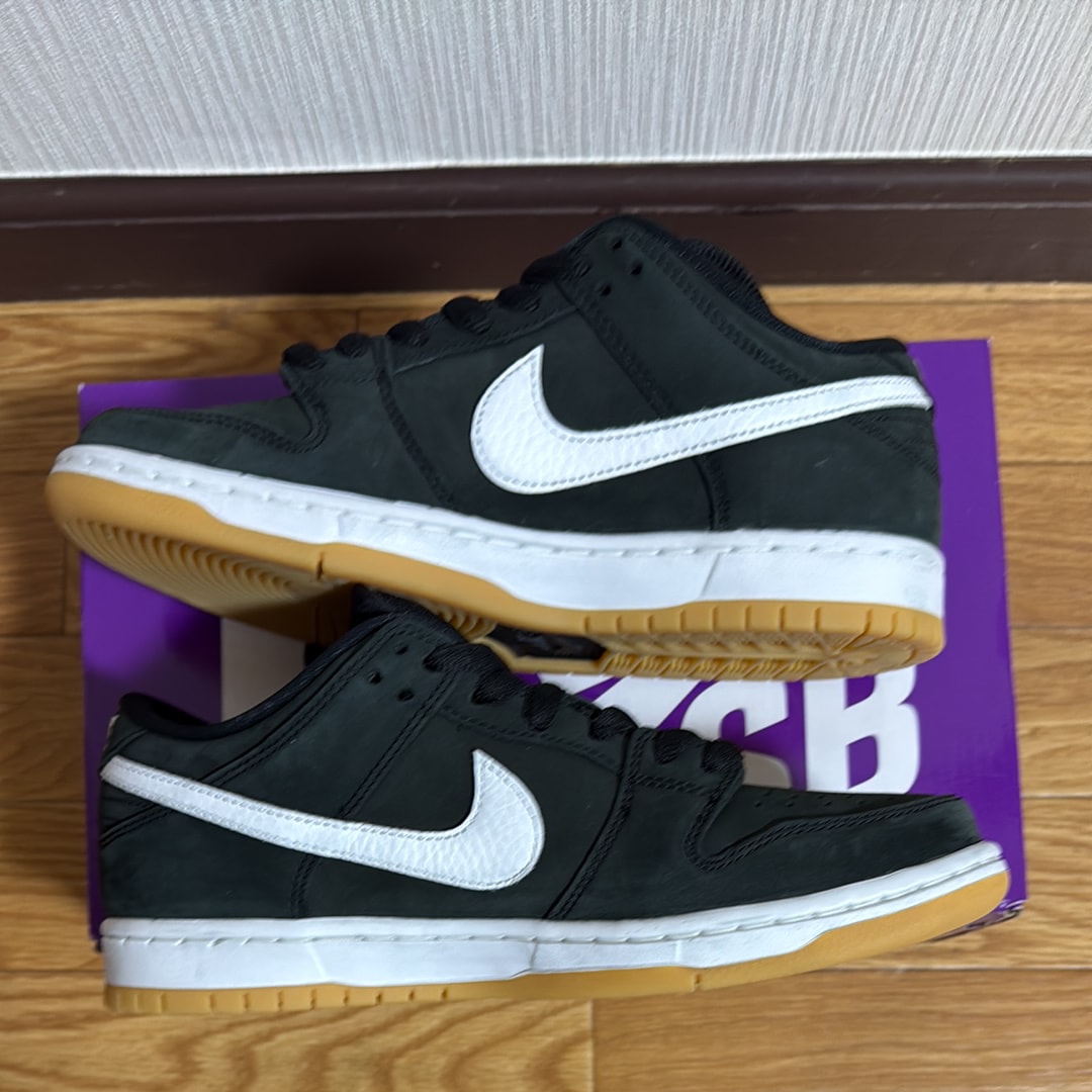 Nike SB Dunk Low Pro "Black/WhiteBlack-Gum Light Brown"