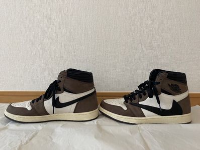Travis Scott × Nike Air Jordan 1 Retro High OG TS SP "Sail/Dark Mocha"