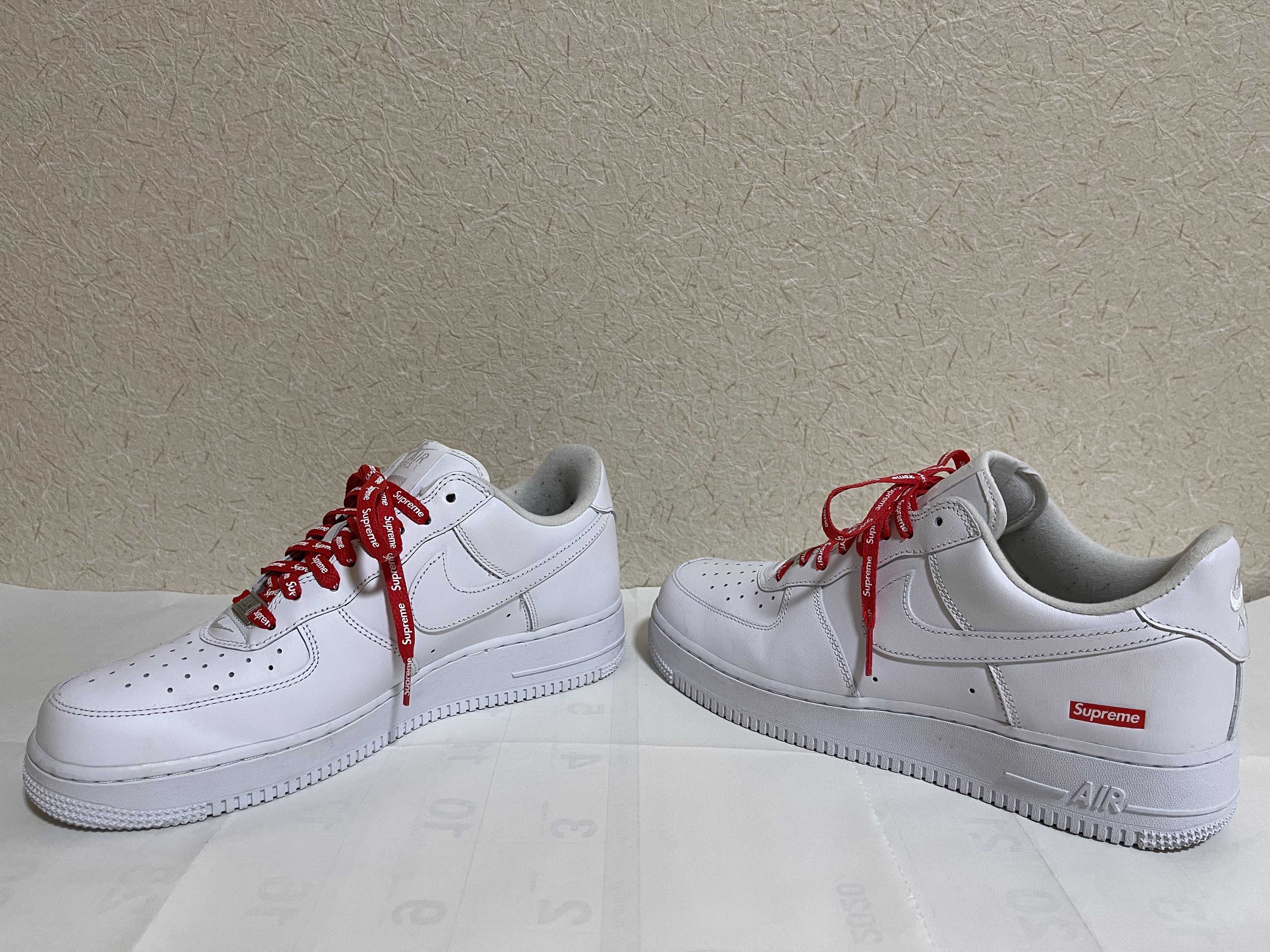 Supreme × Nike Air Force 1 Low "White"