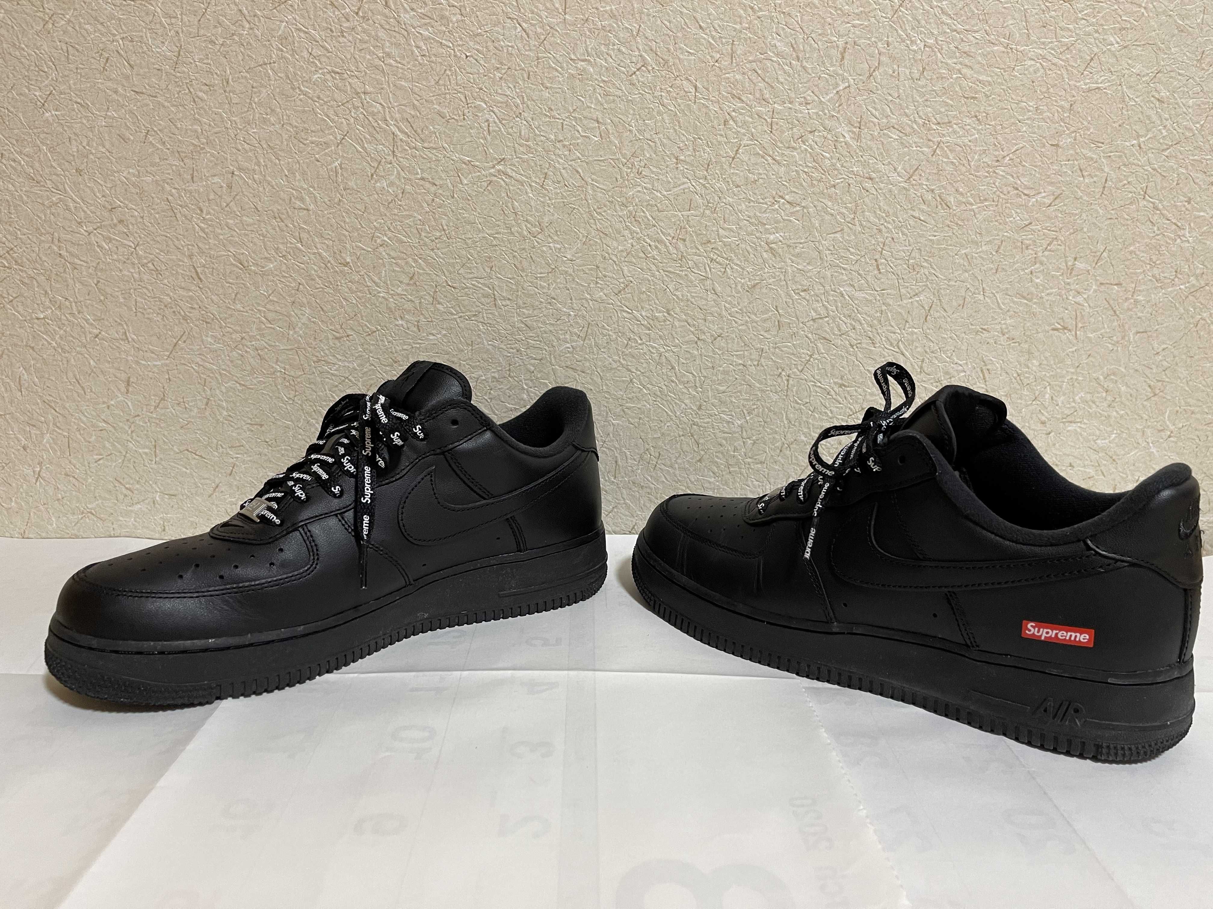 Supreme × Nike Air Force 1 Low "Black"