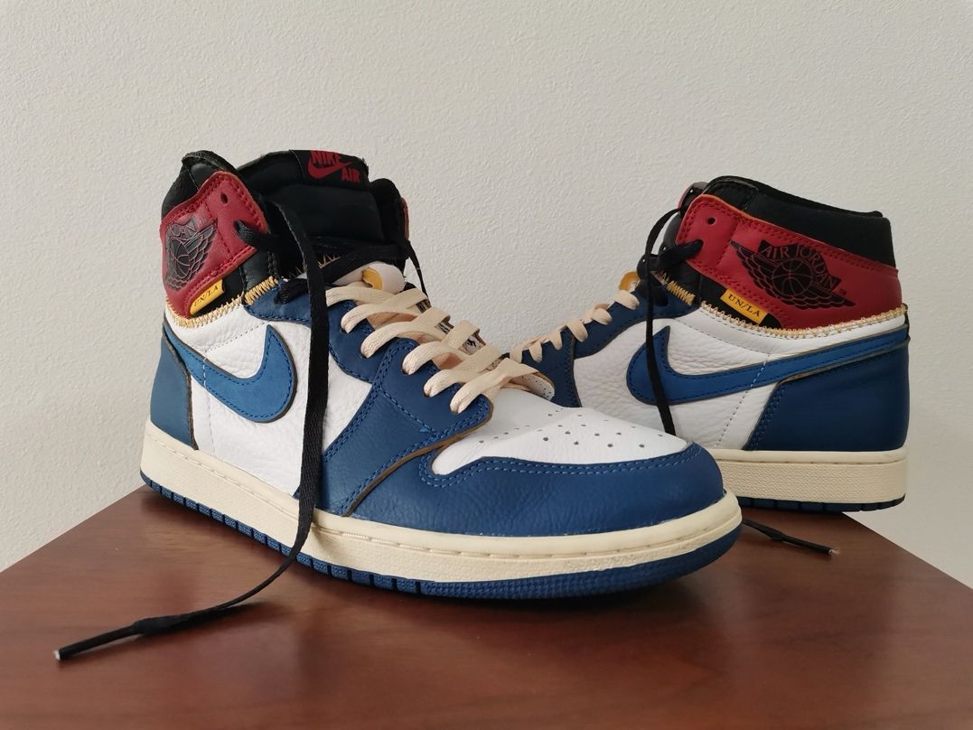 Union × Nike Air Jordan 1 Retro High OG NRG "Storm Blue/Varsity Red"