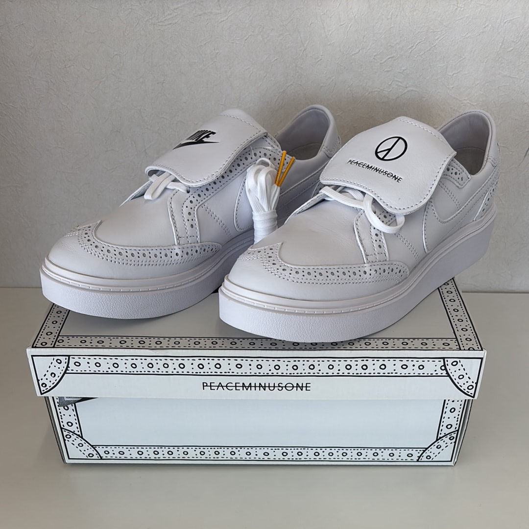 PEACEMINUSONE × Nike Kwondo1 "White" / G-DRAGON