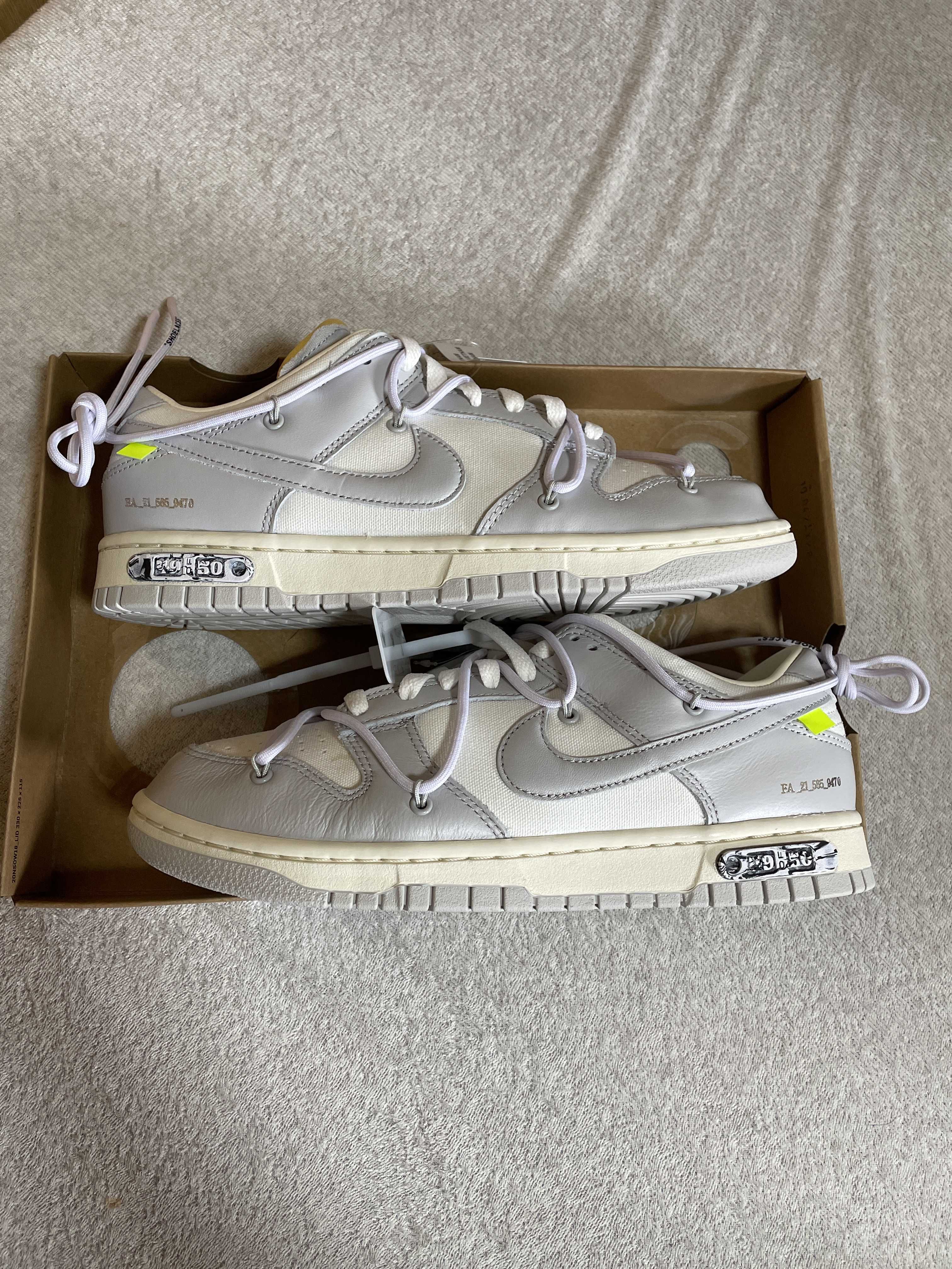 Off-White × Nike Dunk Low 1 of 50 "Lot.49"