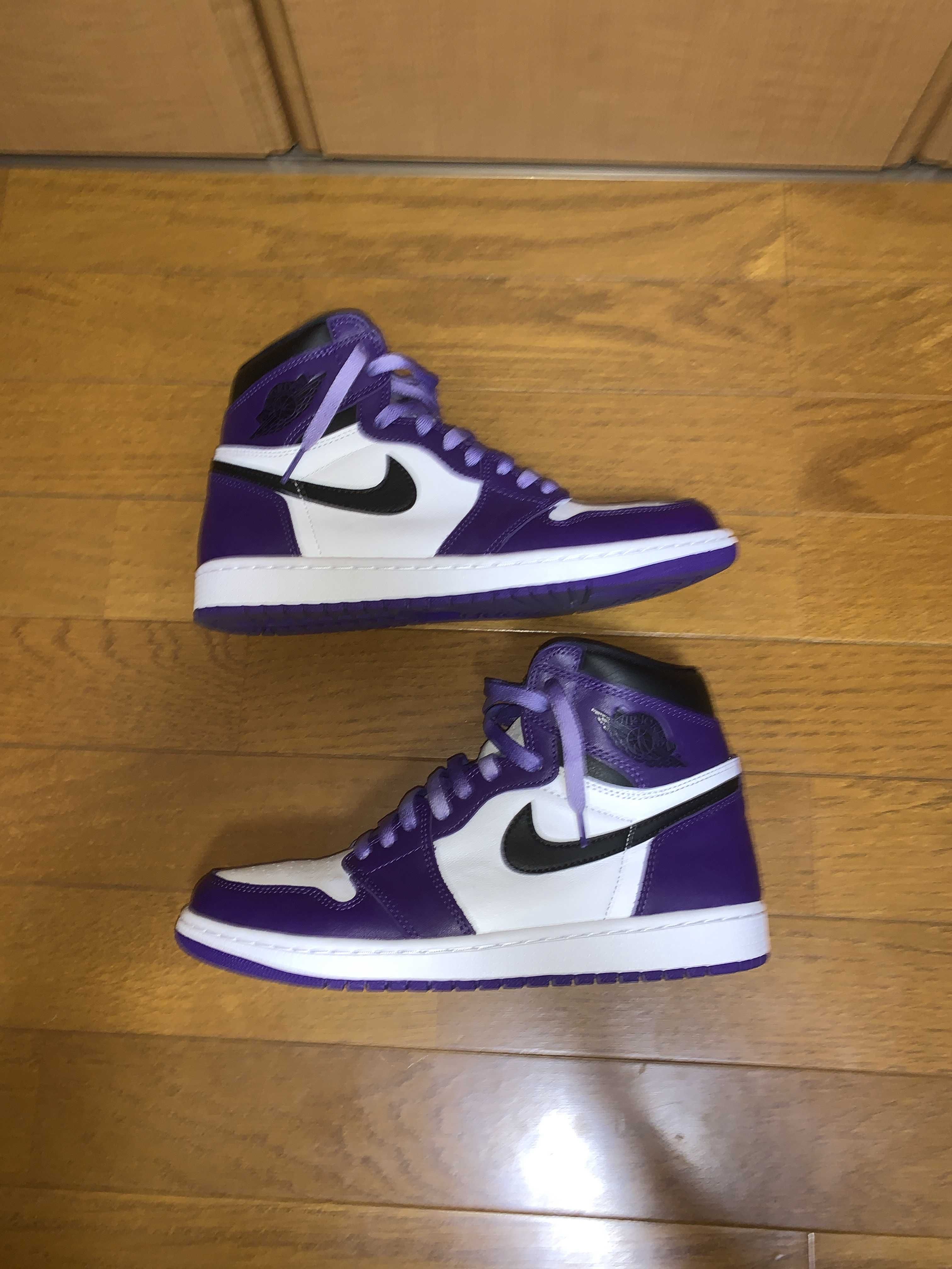 Nike Air Jordan 1 Retro High OG "Court Purple White/Black" (2020)