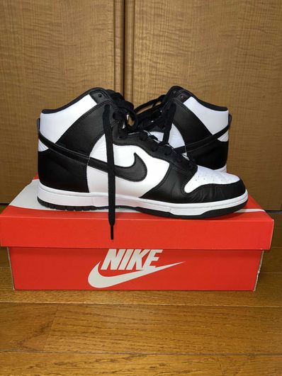 Nike Dunk High "Black and White"