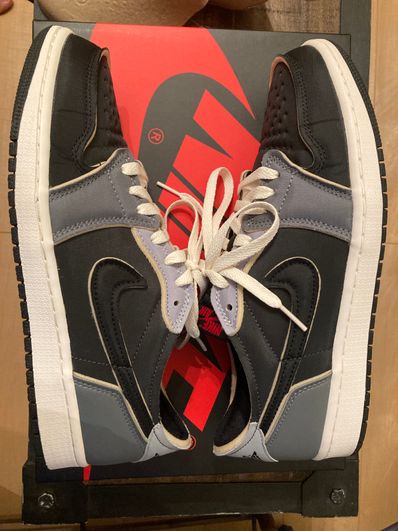 Nike Air Jordan 1 Low OG EX "Black and Smoke Grey"