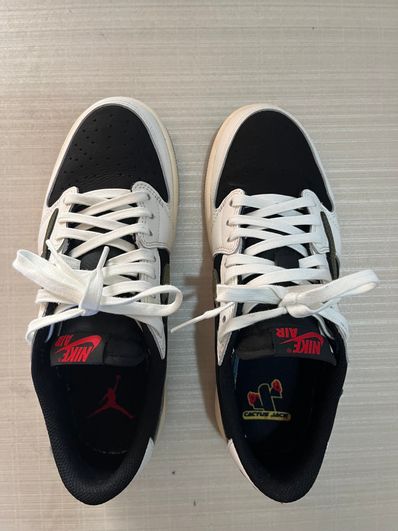 Travis Scott × Nike Women's Air Jordan 1 Low OG "Medium Olive"